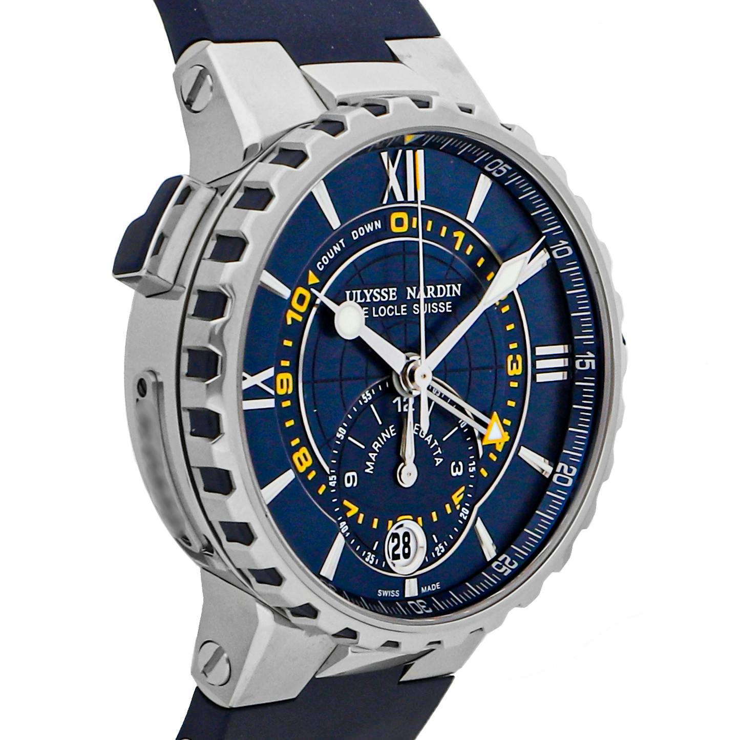 Pre Owned Ulysse Nardin Marine Regatta 1553 155 3 43 Govberg