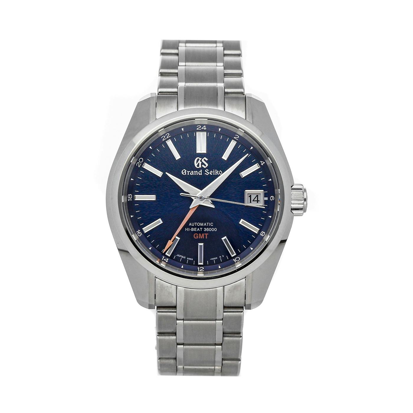 Pre-Owned Grand Seiko Heritage Collection Hi-Beat 36000 GMT SBGJ235 |  WatchBox