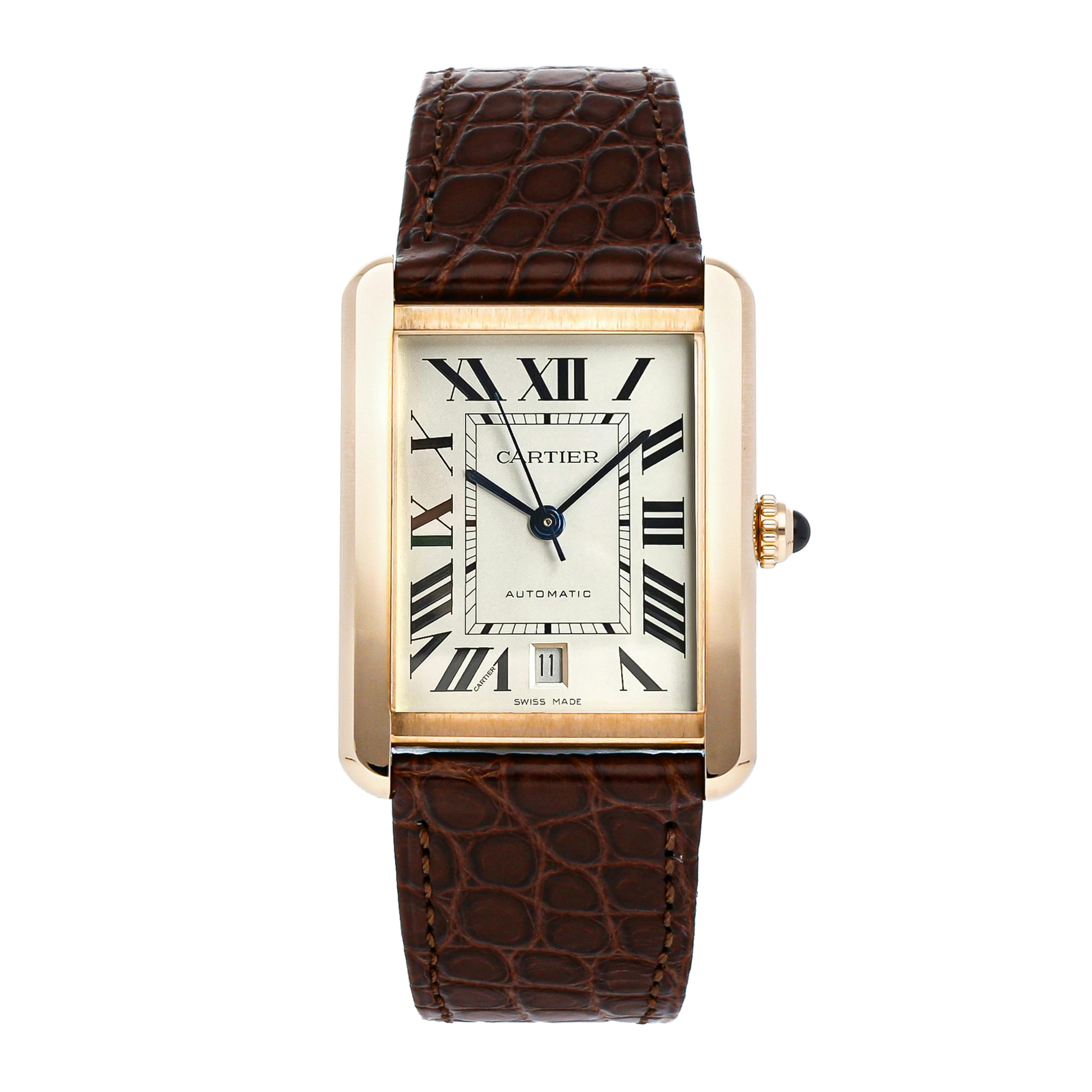 Pre Owned Cartier Tank Solo XL W5200026 WatchBox