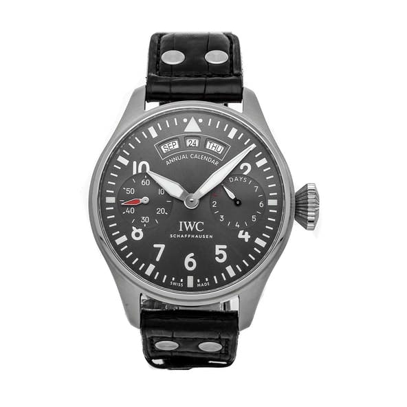 used iwc pilot chronograph