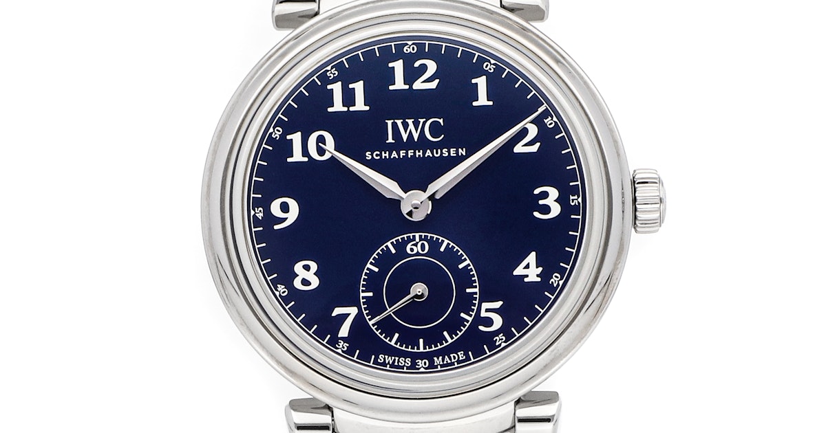 Verstenen hebzuchtig dempen Pre-Owned IWC Da Vinci Automatic Edition "150 Years" IW3581-02 | WatchBox