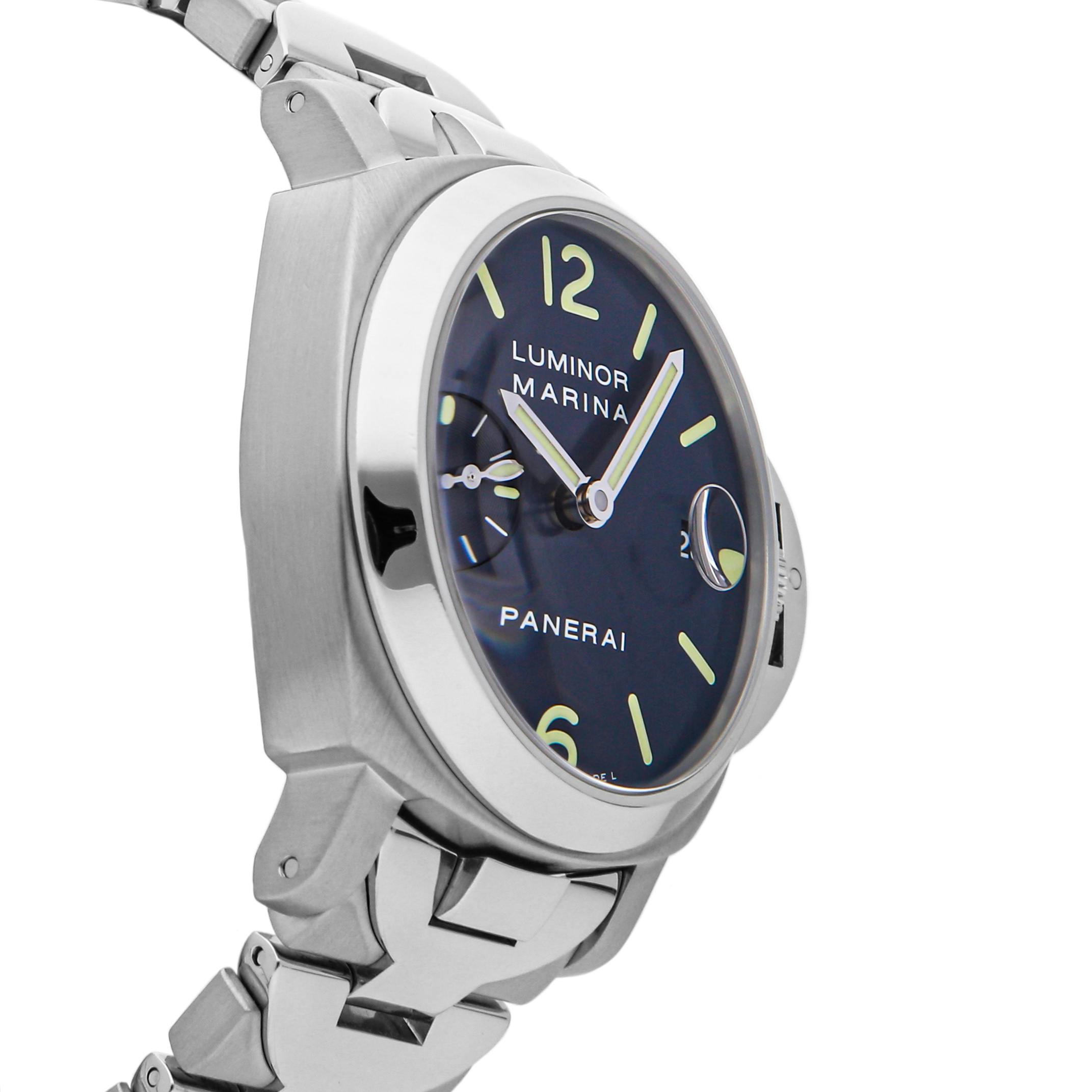 Pre Owned Panerai Luminor Marina PAM 120 Govberg Jewelers