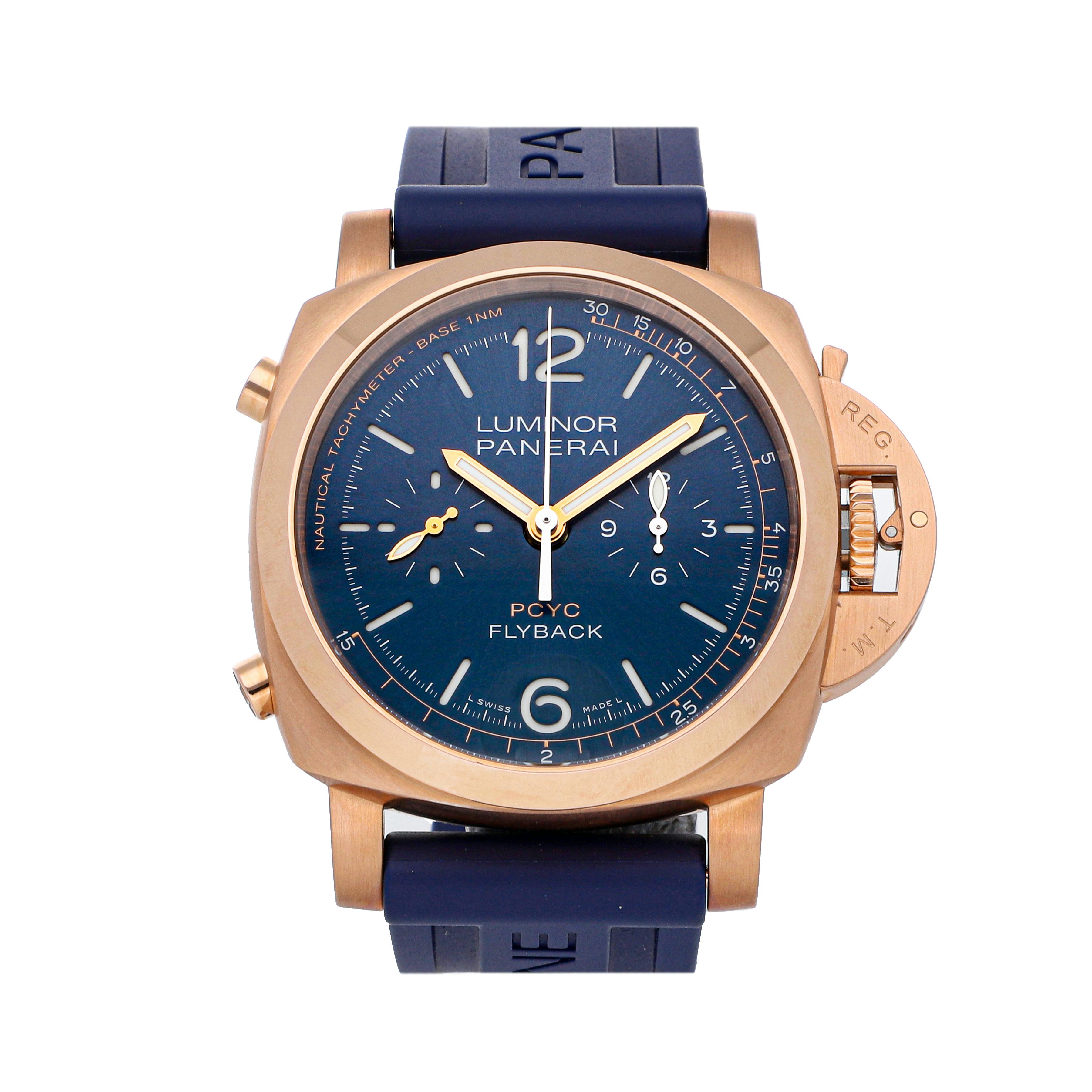 Pre Owned Panerai Luminor Yacht Challenge Flyback Chronograph PAM