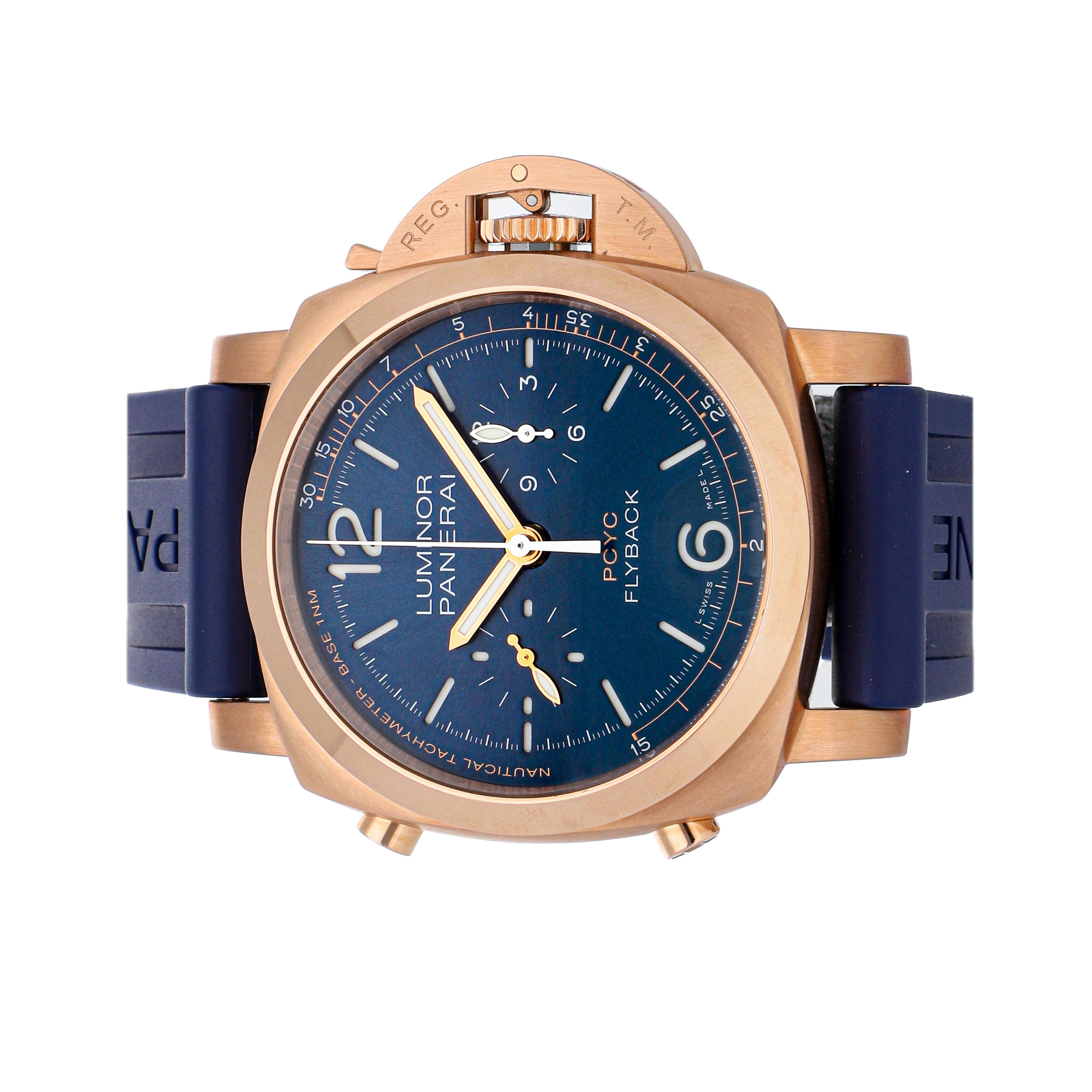 Pre Owned Panerai Luminor Yacht Challenge Flyback Chronograph PAM