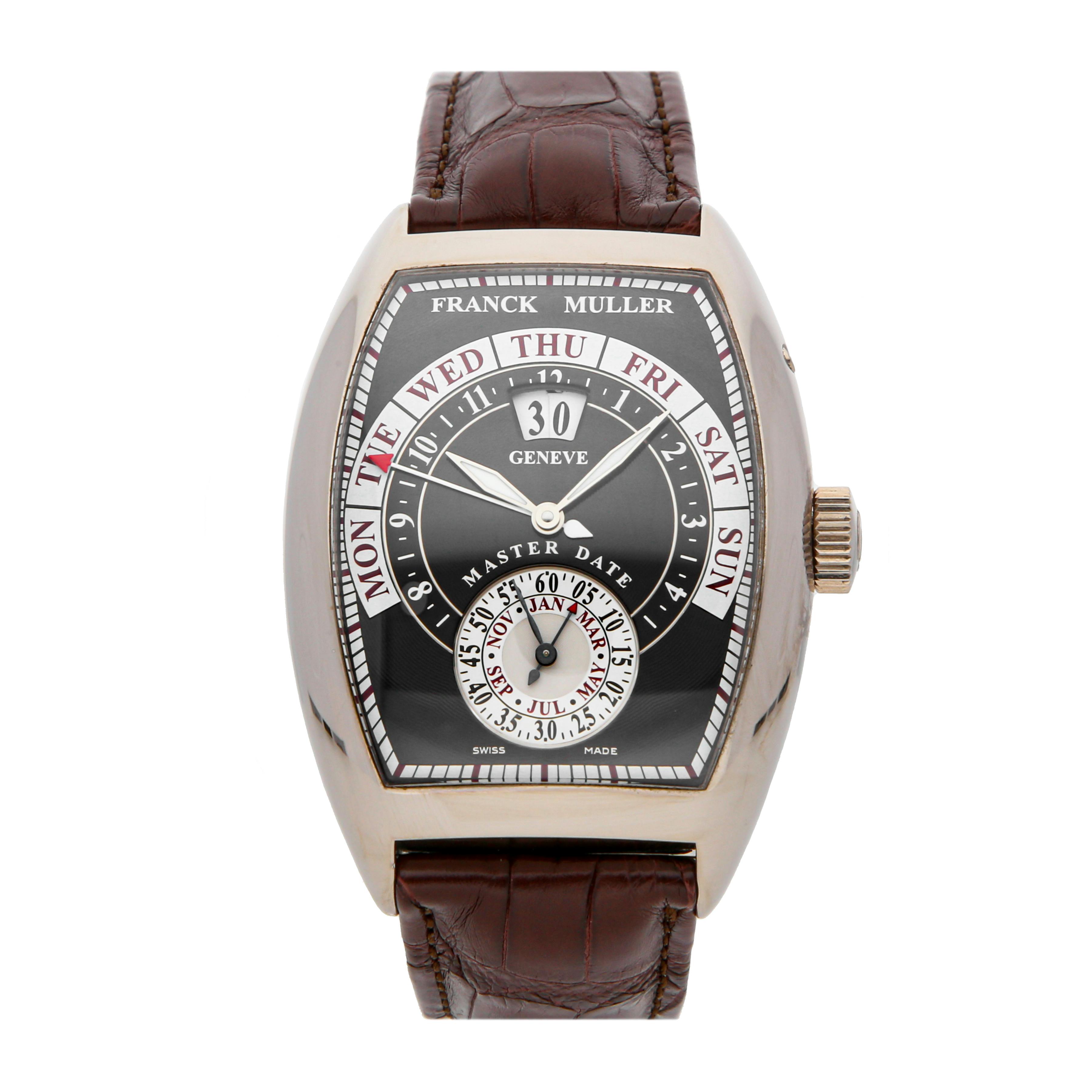 Pre Owned Franck Muller Curvex Master Date Retrograde Day