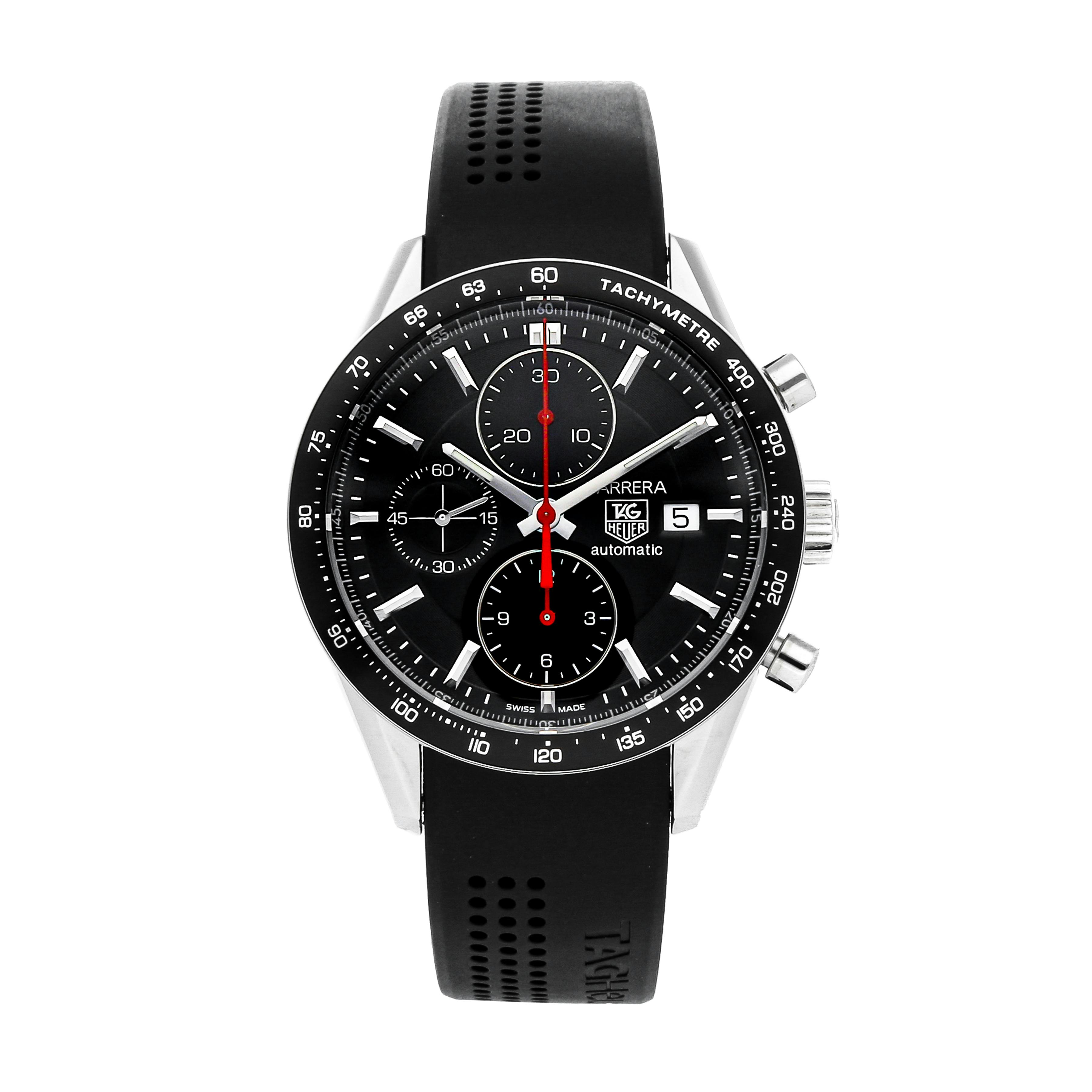 Pre Owned Tag Heuer Carrera Chronograph CV2014.FT6007 WatchBox