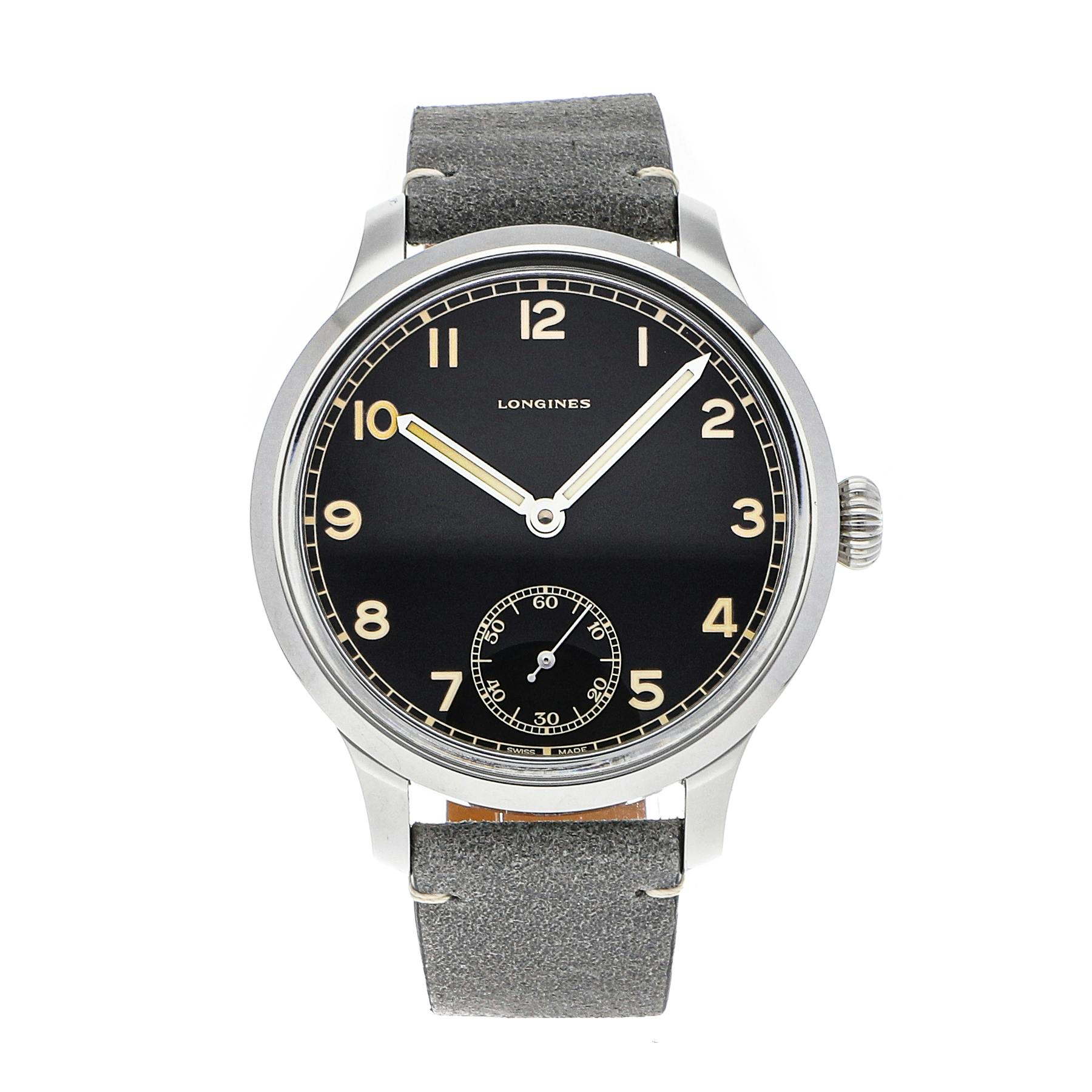 Pre Owned Longines Heritage Military 1938 Limited Edition L2.826.4