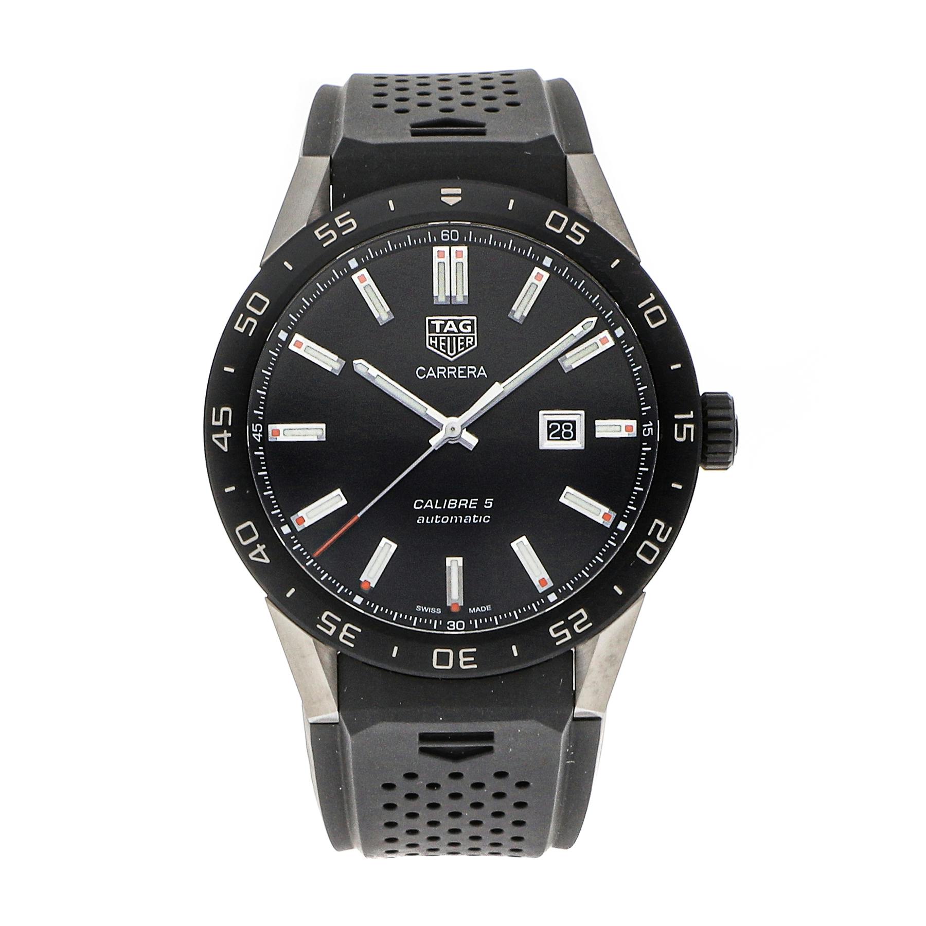 Pre-Owned Tag Heuer Carrera Calibre 5 Connect Watches SAR2A80 