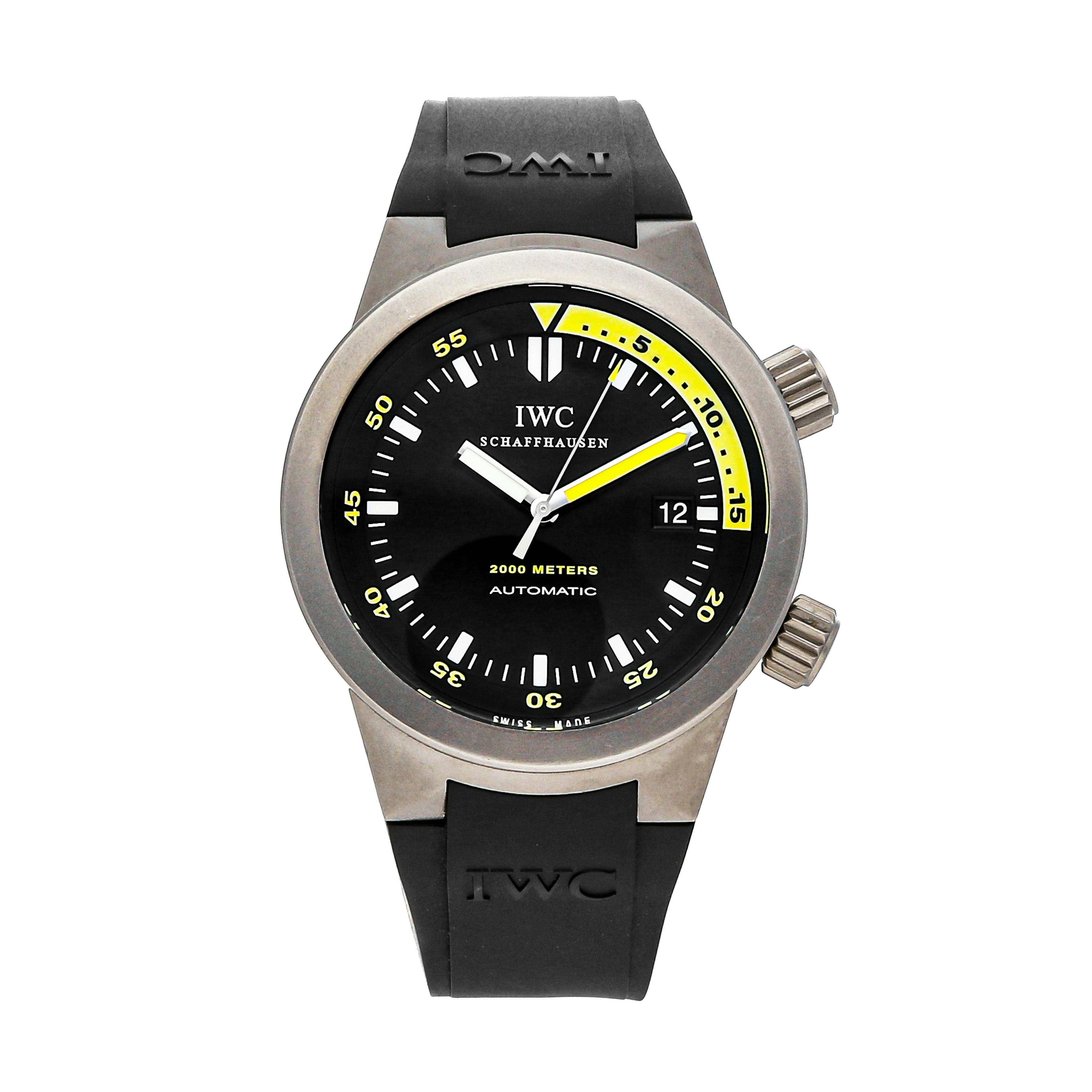 iwc aquatimer used