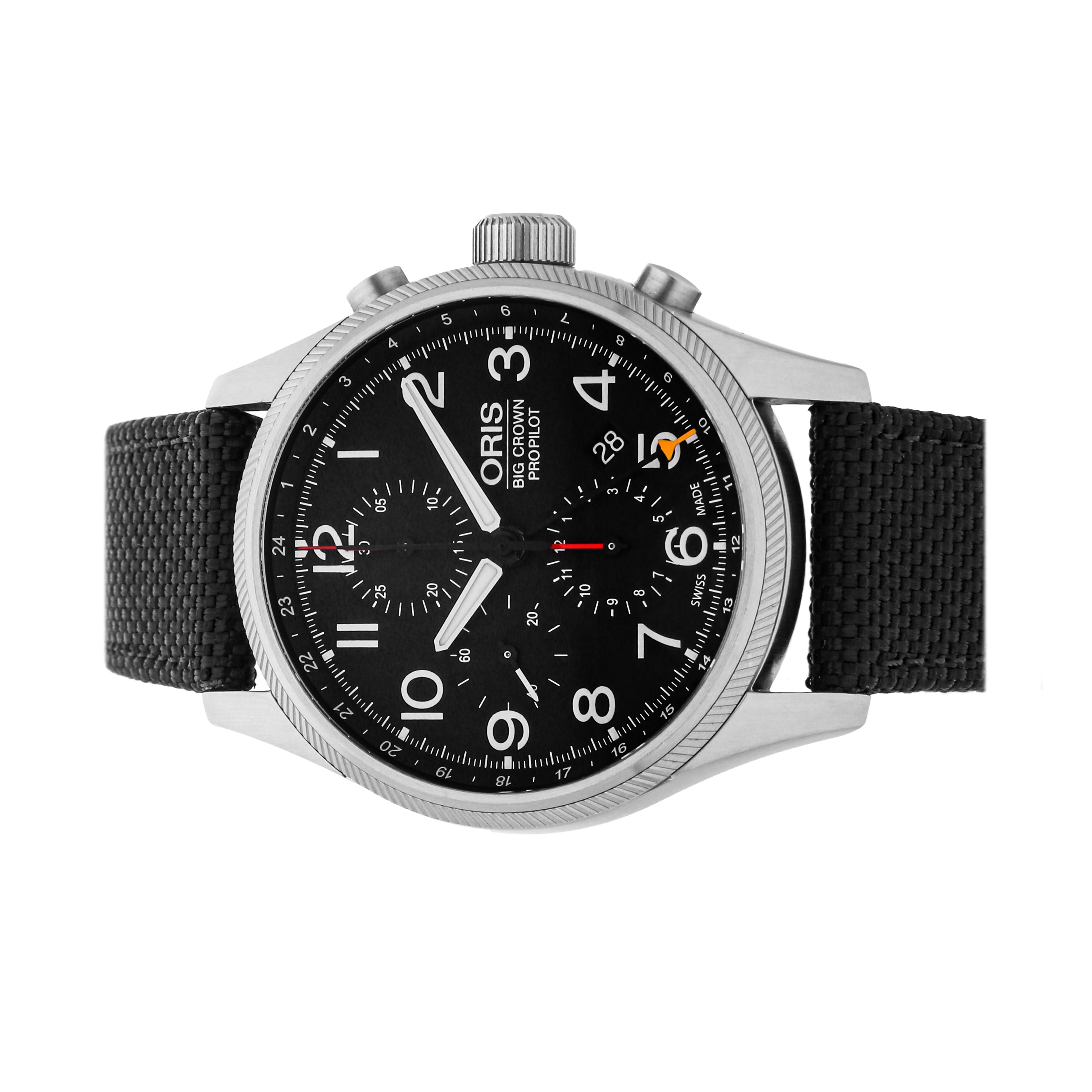 Pre Owned Oris Big Crown ProPilot Chronograph GMT 01 677 7699 4164