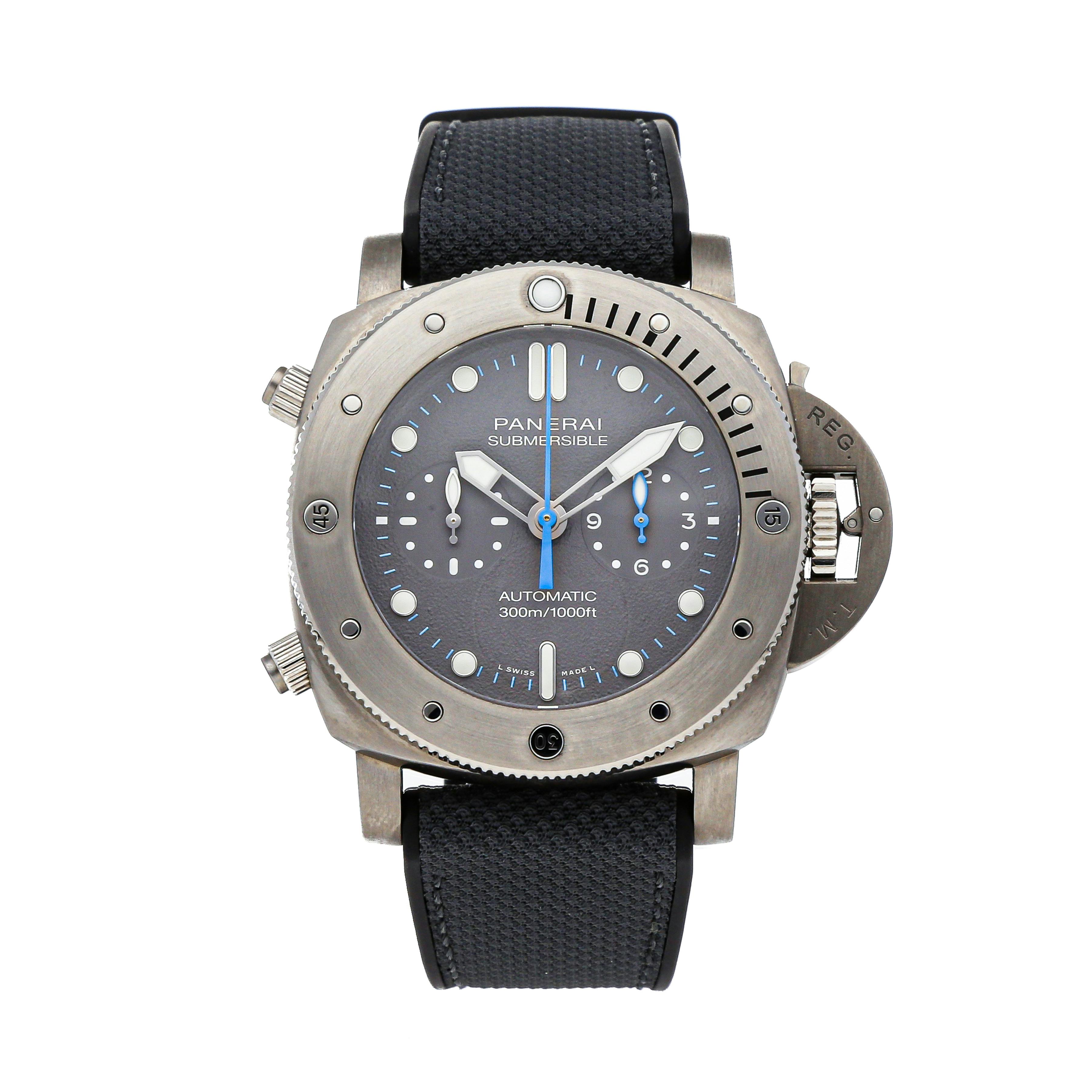 Pre Owned Panerai Radiomir Flyback Chronograph Jimmy Chin Edition