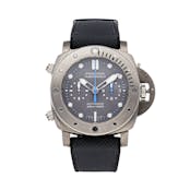 Pre-Owned Panerai Radiomir Flyback Chronograph Jimmy Chin Edition PAM 1207
