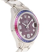 Pre-Owned Rolex Pearlmaster Datejust 86349SAFUBL