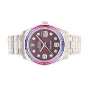 Pre-Owned Rolex Pearlmaster Datejust 86349SAFUBL