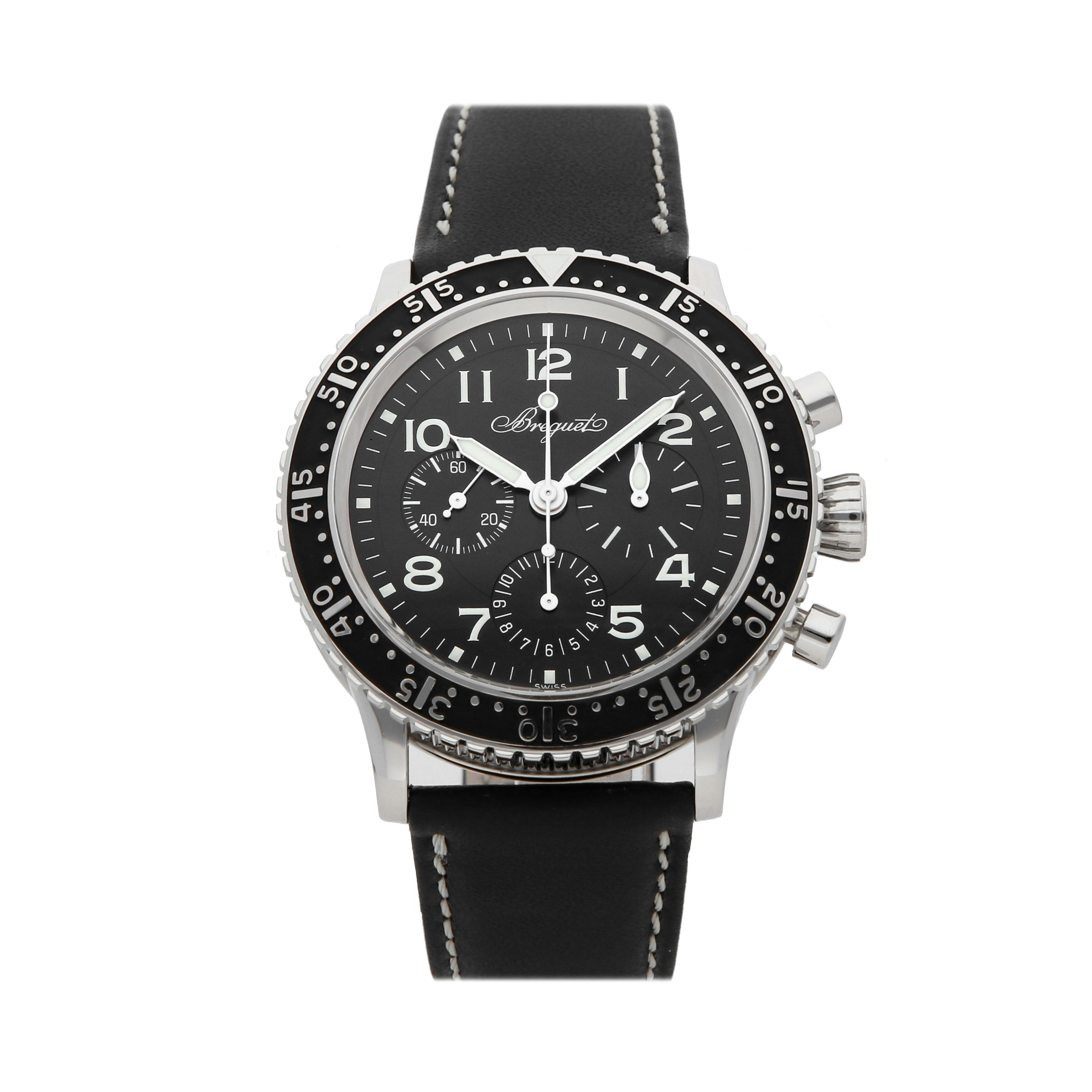 Pre Owned Breguet Type XX Aeronavale Limited Edition 3803ST 92 3W6