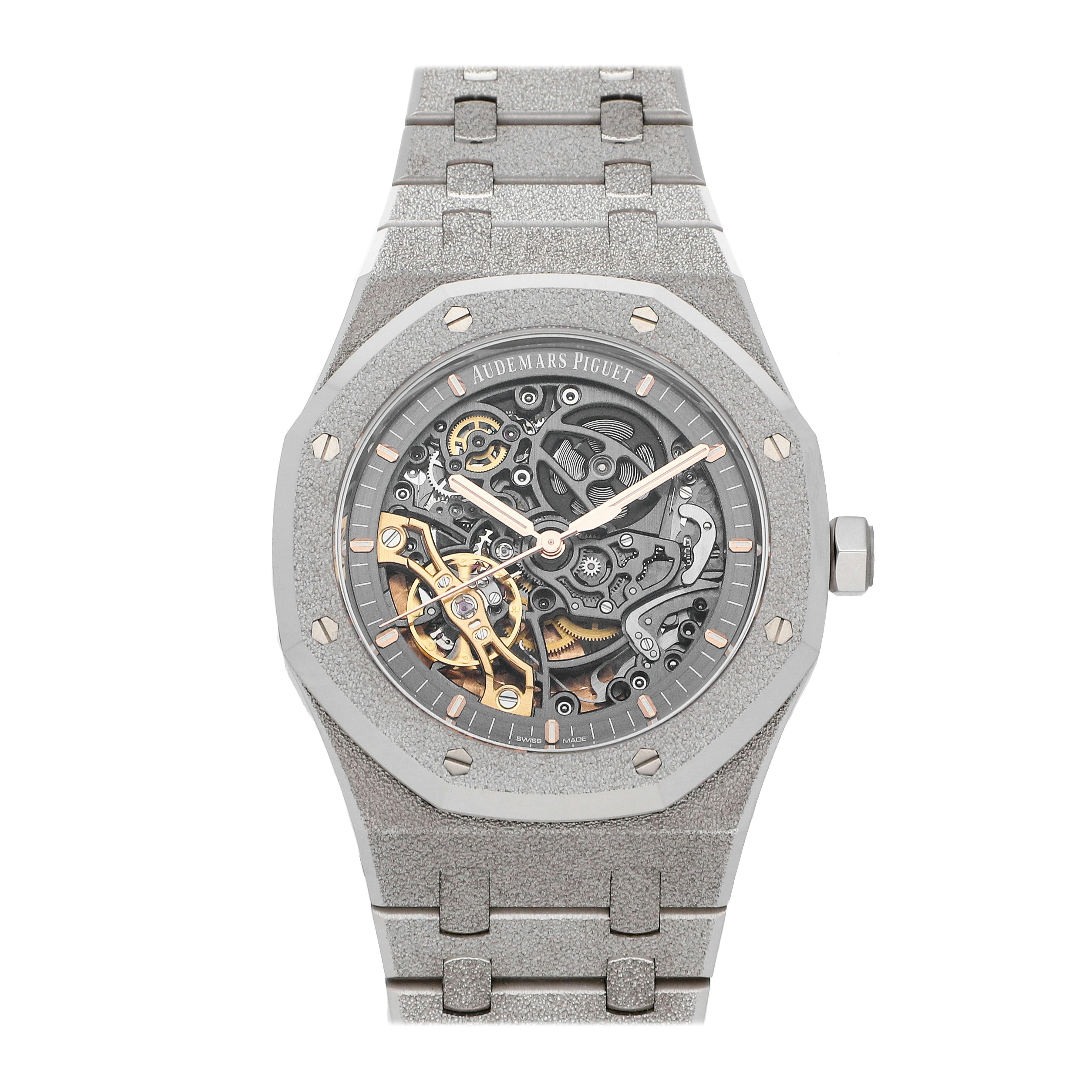 Audemars Piguet Royal Oak Frosted Gold Double Balance Wheel