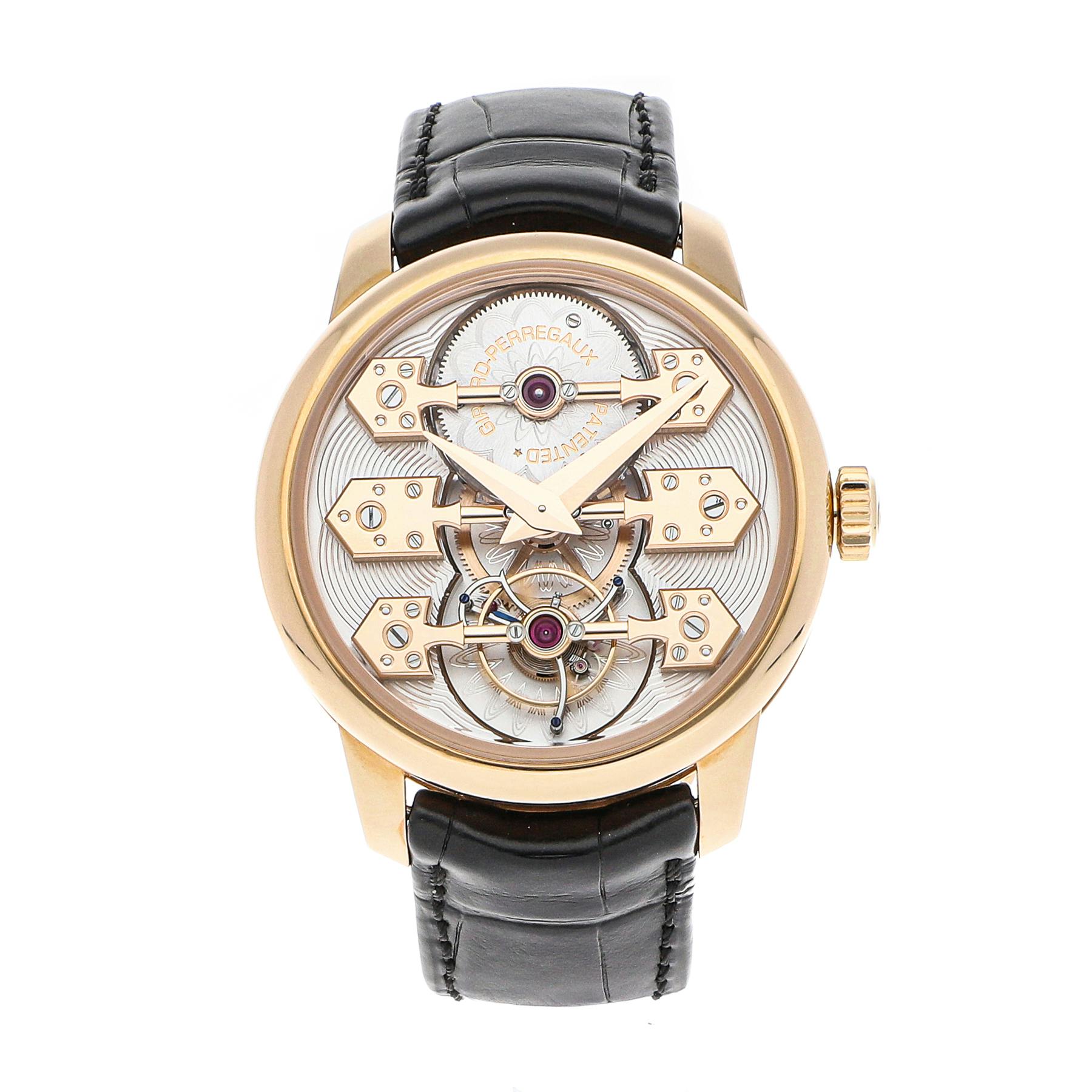 Pre Owned Girard Perregaux La Esmeralda Tourbillon 99275 52 000