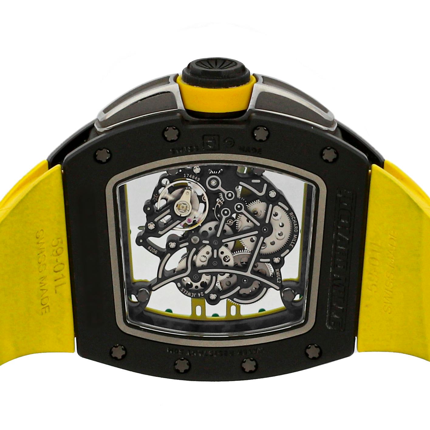 Pre Owned Richard Mille RM61 01 Yohan Blake RM61 01 CA TZP