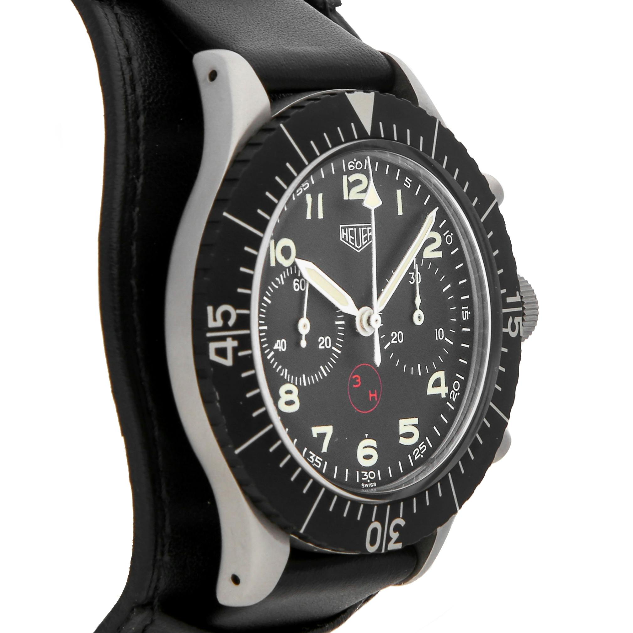 Heuer bundeswehr flyback cheap chronograph