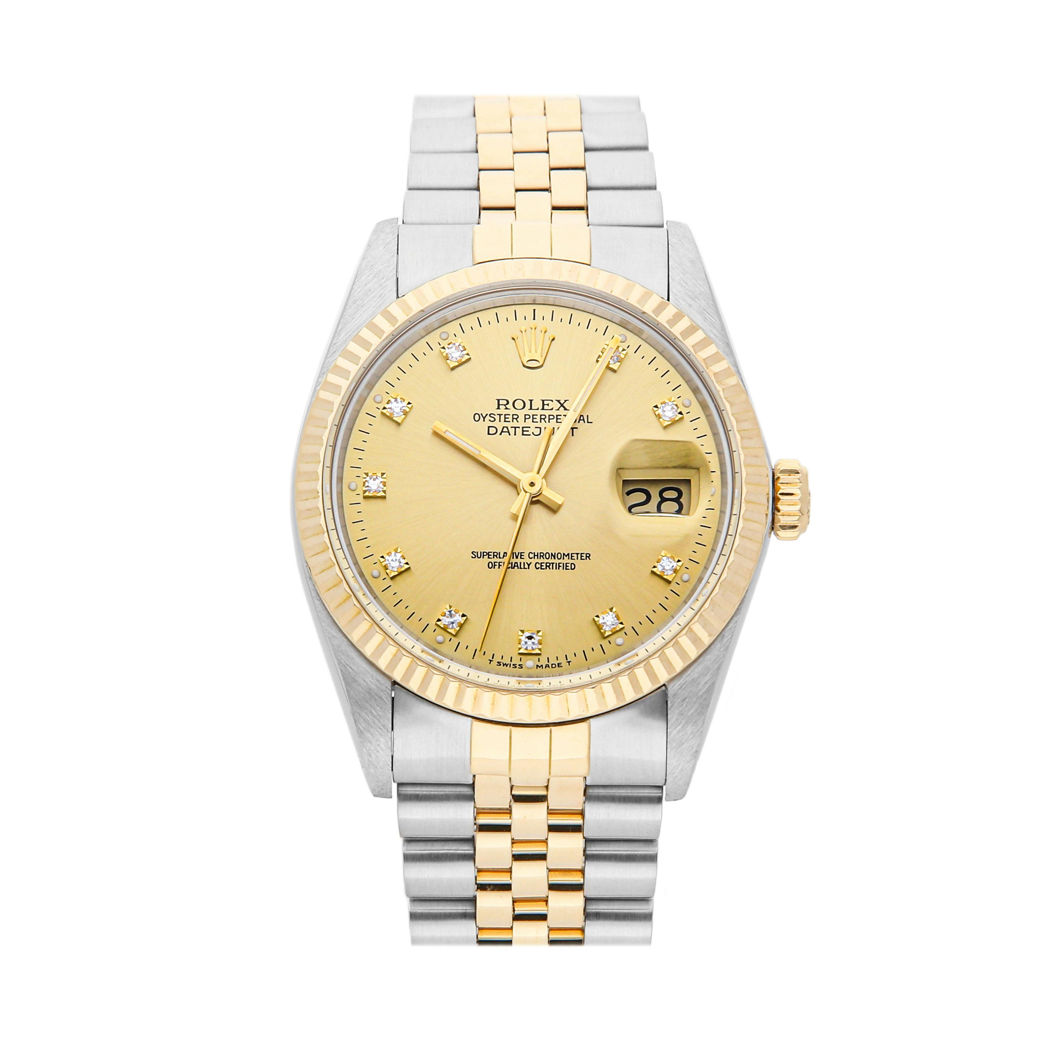 pre owned rolex datejust 36