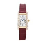 Pre-Owned Cartier Tank Americaine Small Model WB701251