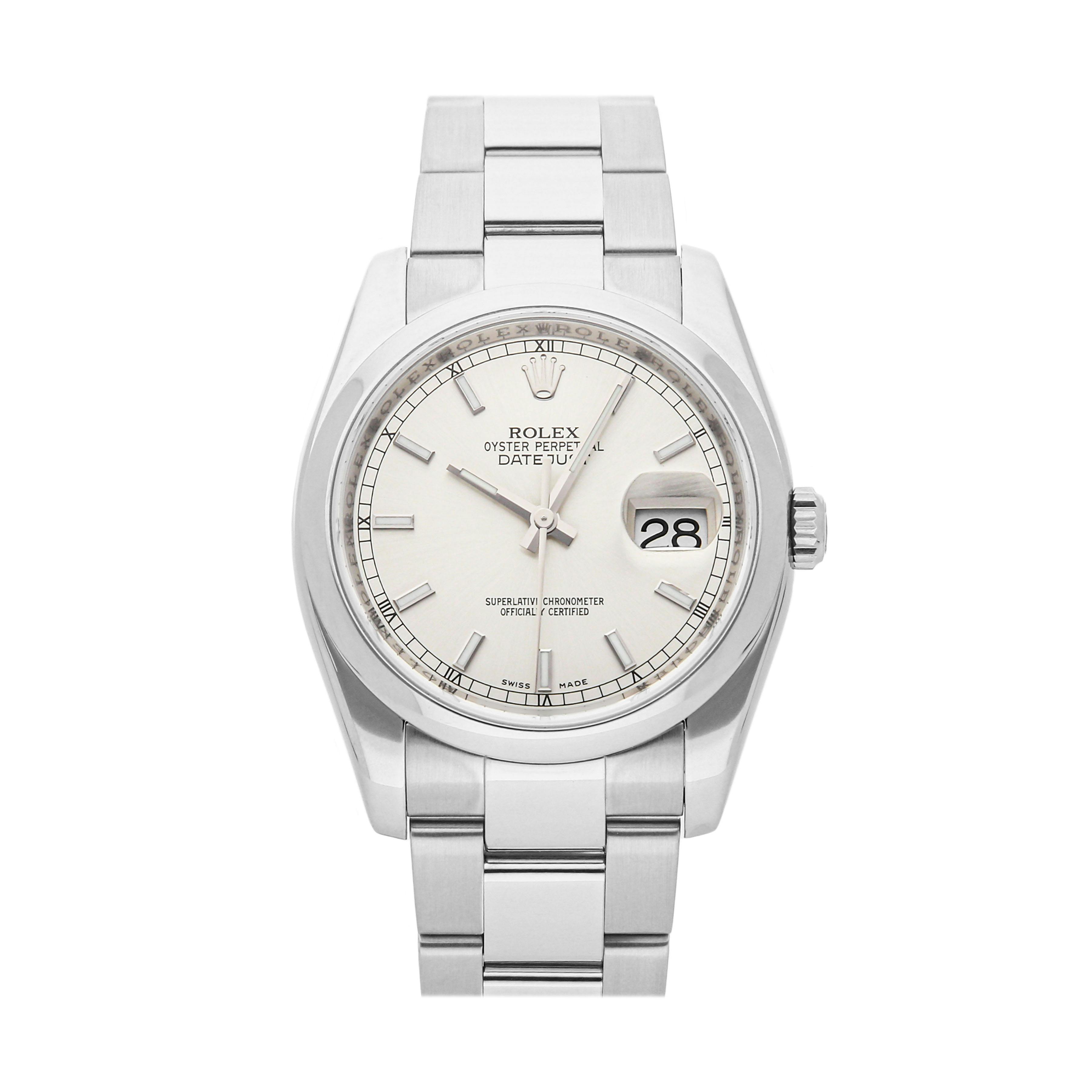 used rolex datejust 36mm