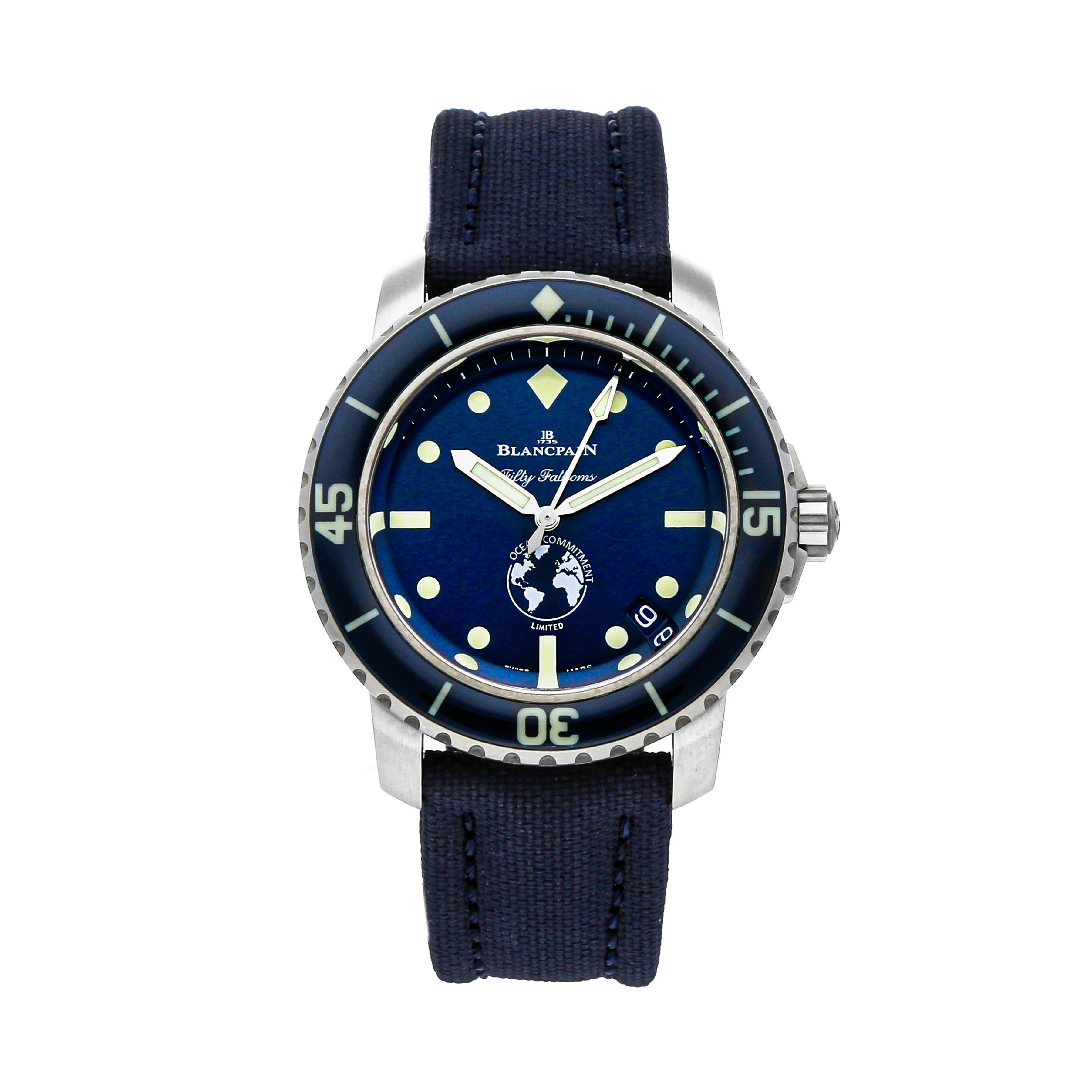 Pre Owned Blancpain Fifty Fathoms Ocean Commitment III Limited