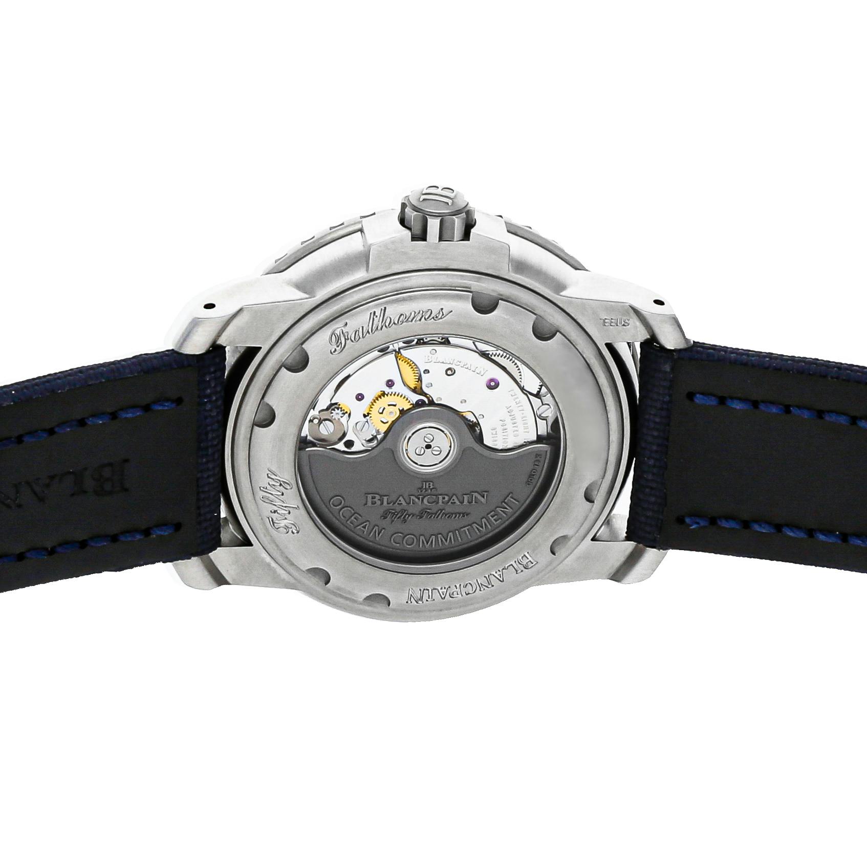 Pre Owned Blancpain Fifty Fathoms Ocean Commitment III Limited