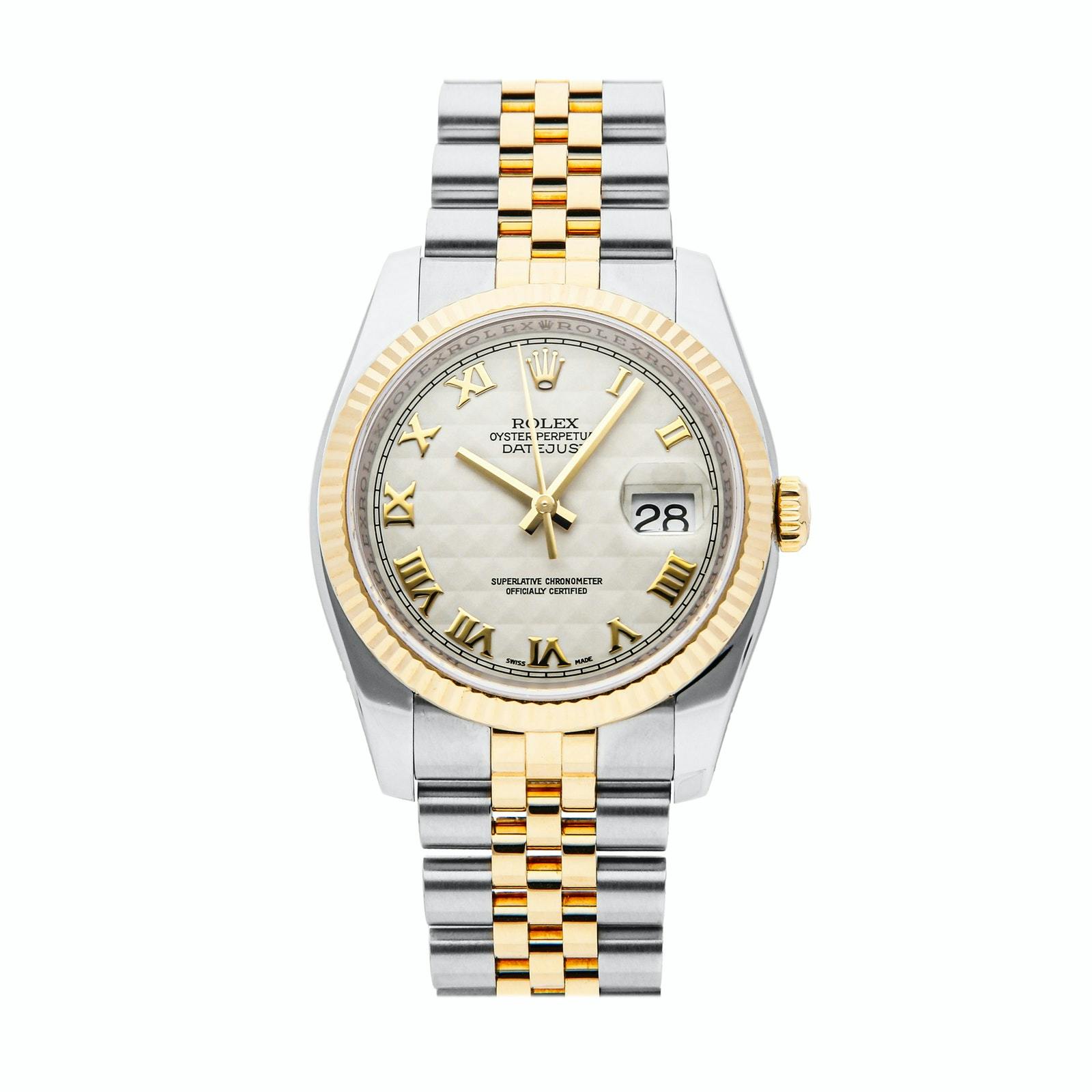 rolex datejust 41 second hand