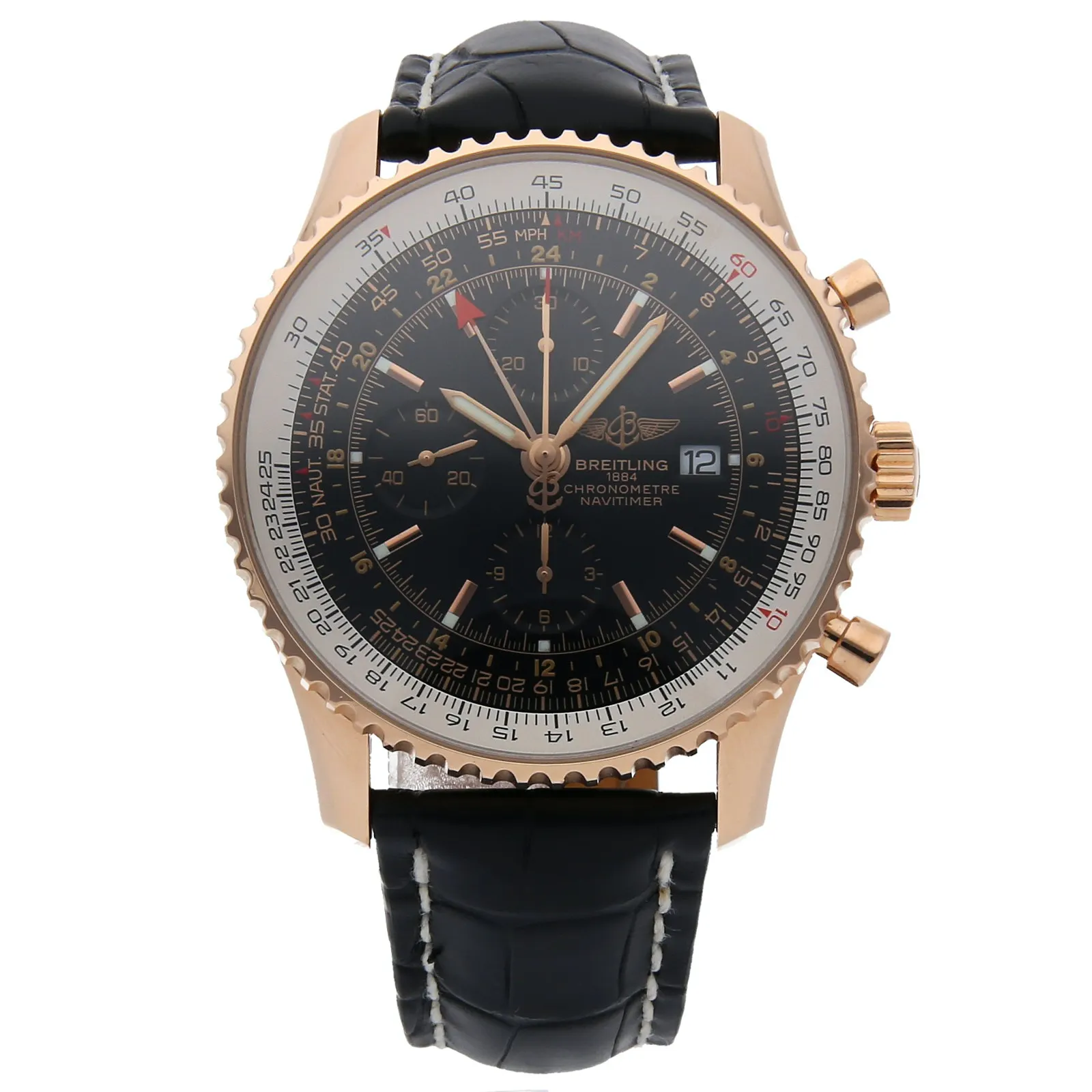 breitling navitimer rose gold