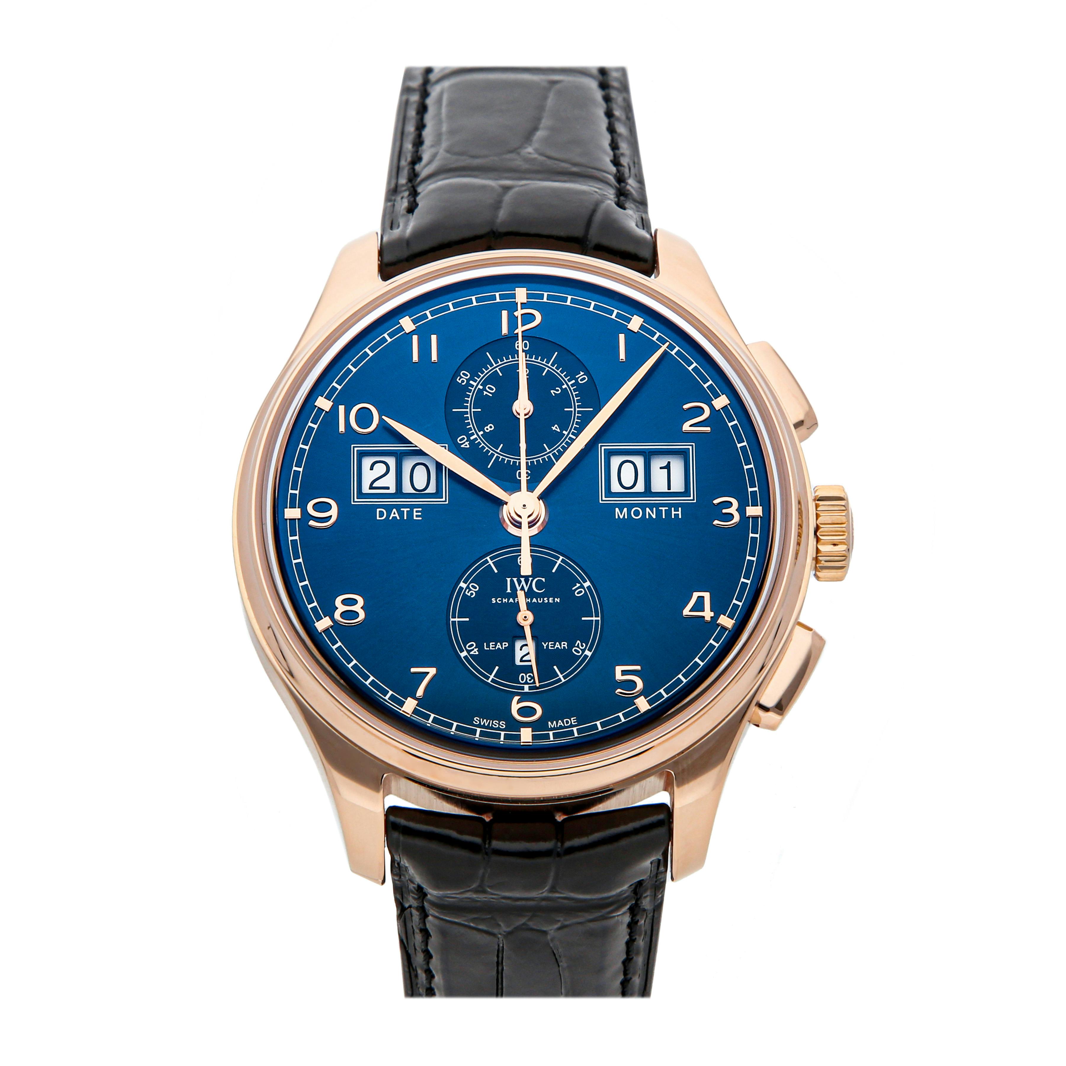 Pre Owned IWC Portugieser Perpetual Calendar Digital Date Month