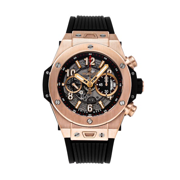 Hublot Big Bang Unico 411.OX.1180.RX Men's Watch in 18kt Titanium/Rose Gold