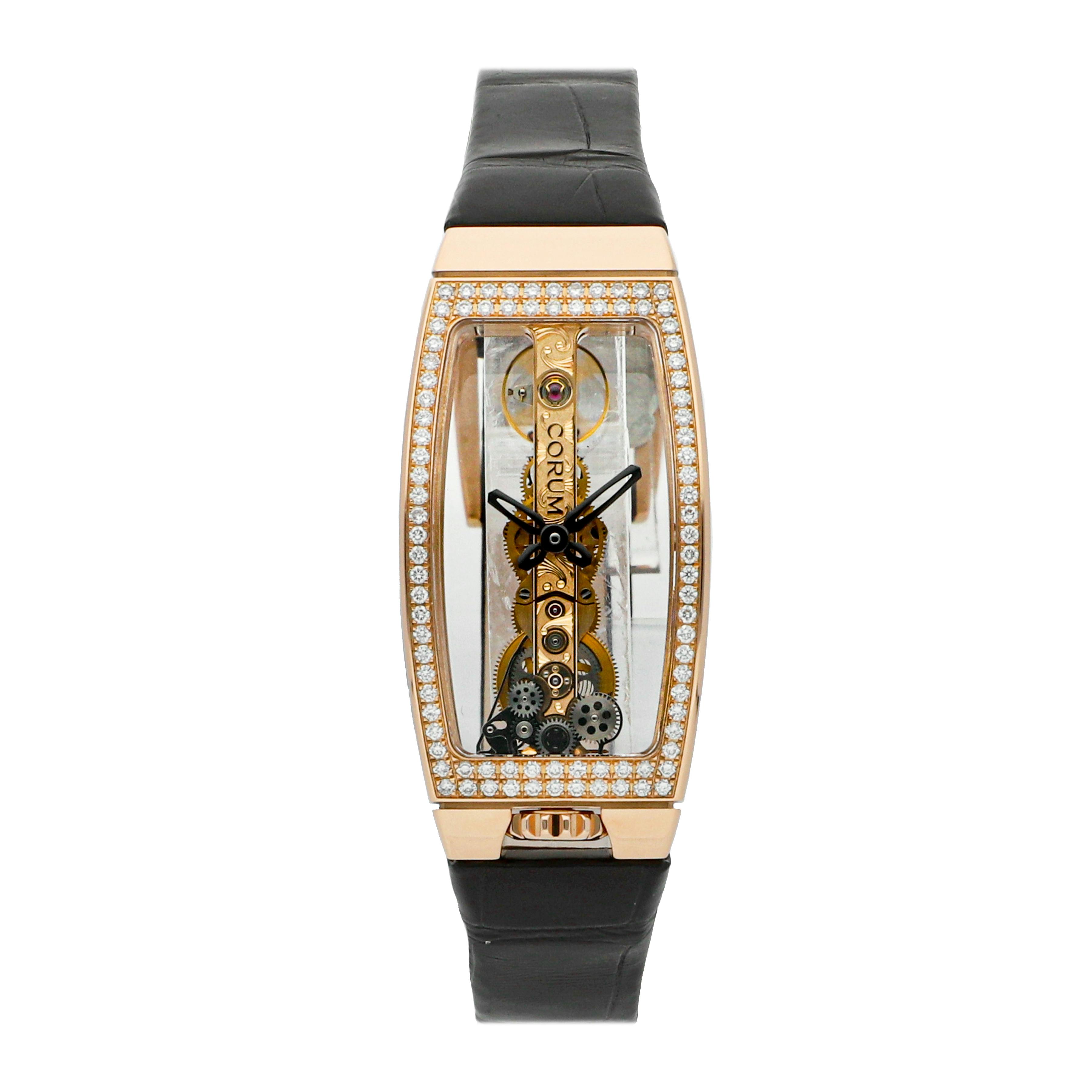 Pre Owned Corum Miss Golden Bridge 113.102.85 0001 0000 WatchBox