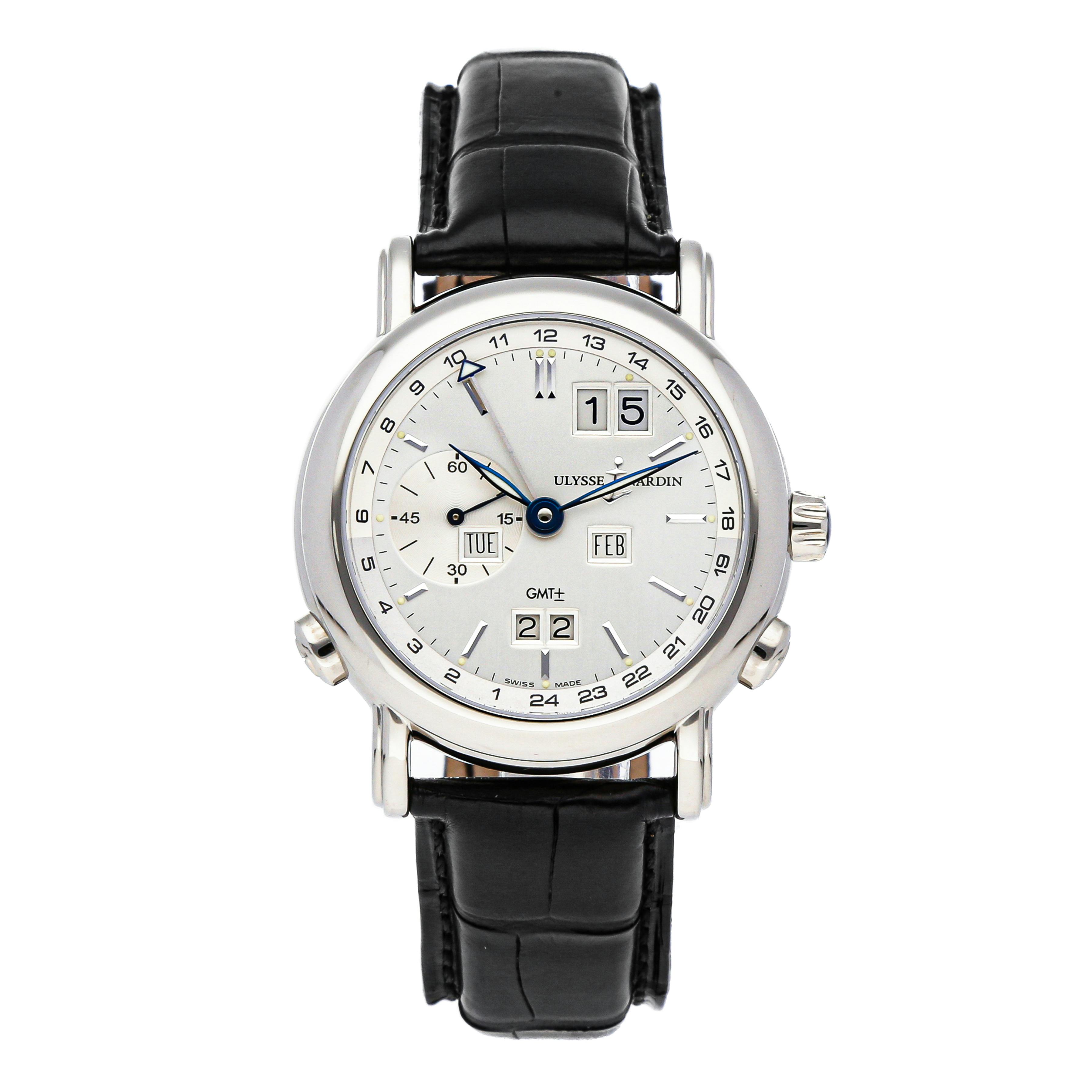 Pre Owned Ulysse Nardin GMT Perpetual Calendar 320 22 32