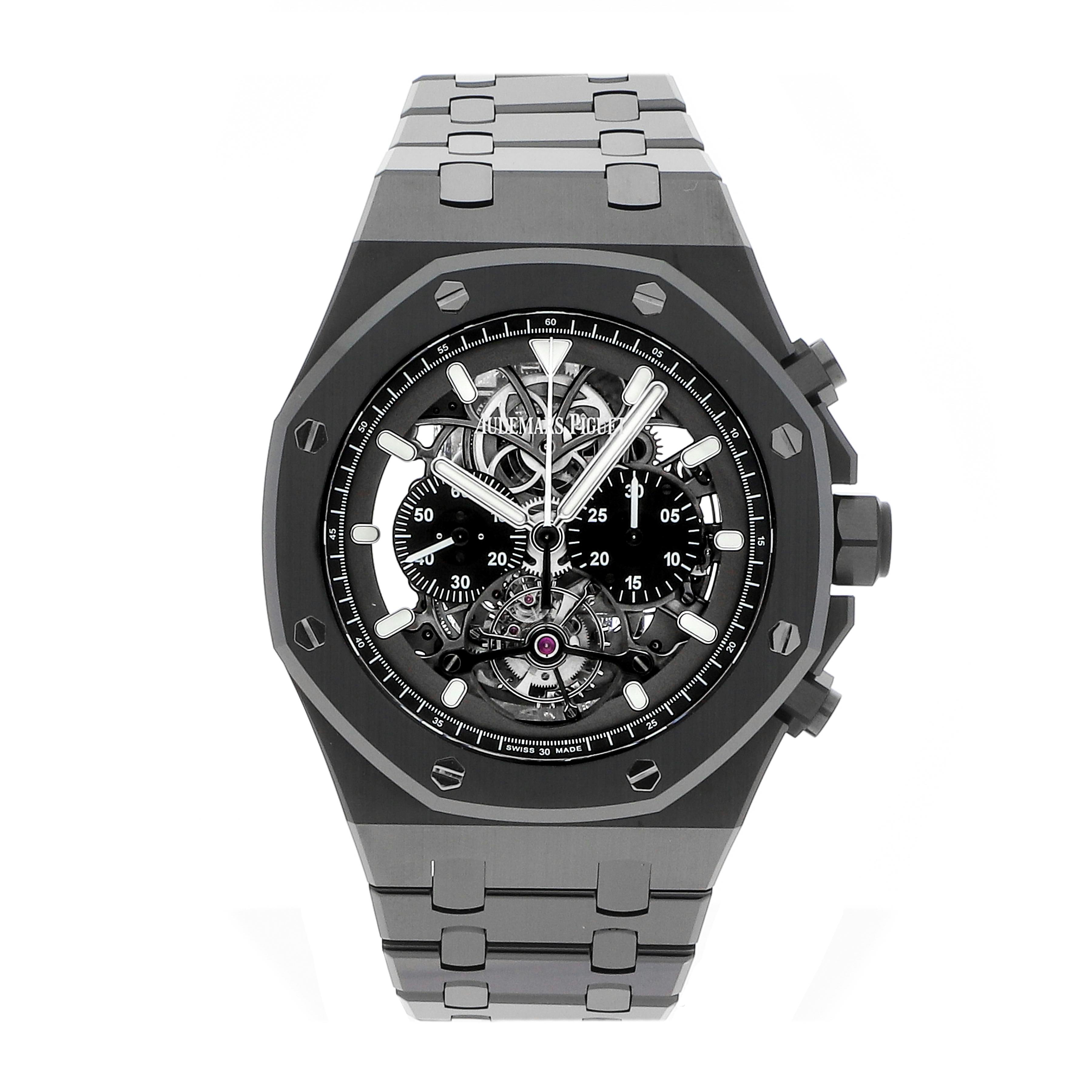 Audemars piguet royal online oak tourbillon chronograph openworked