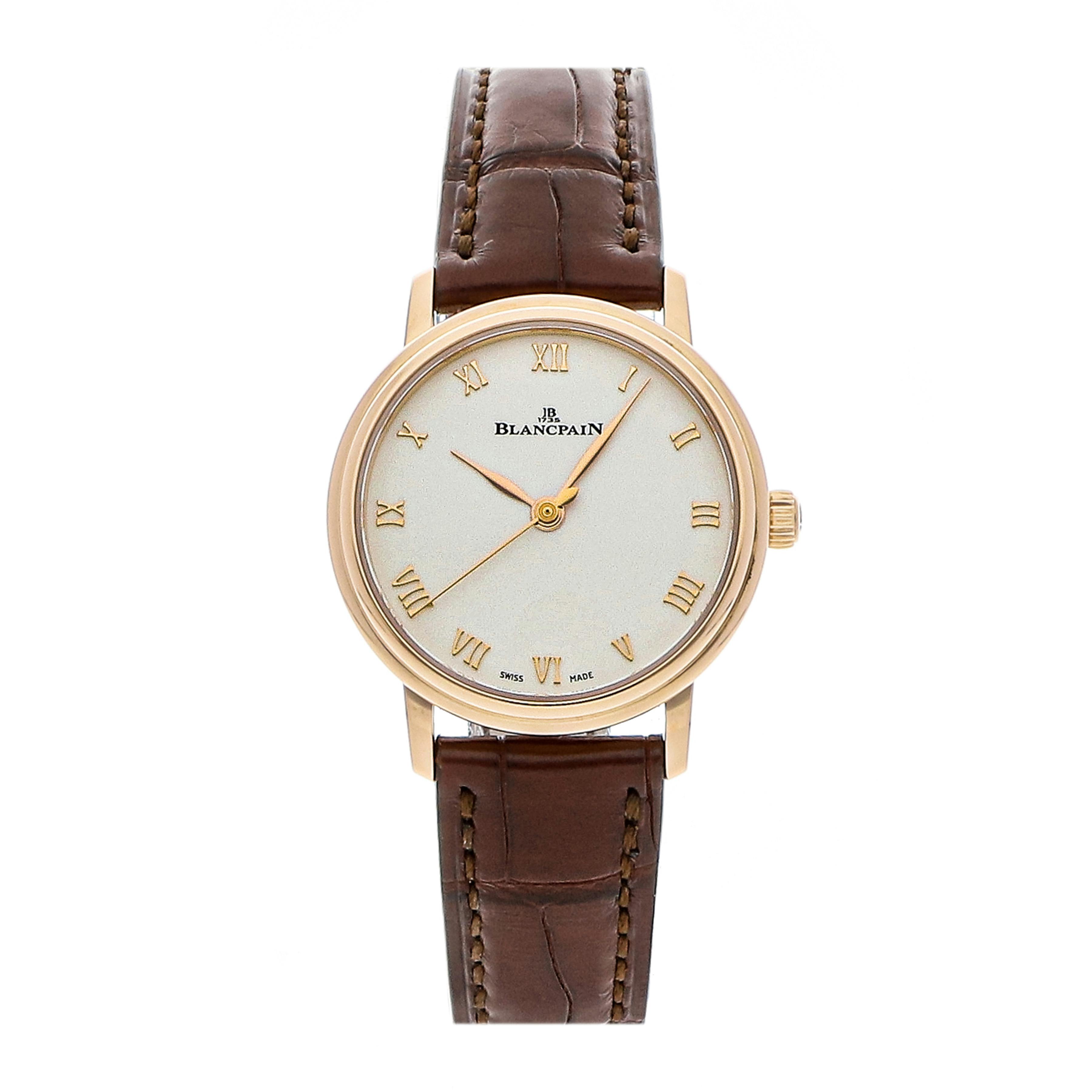 Pre Owned Blancpain Villeret Ultraplate 6104 3642 55A Govberg