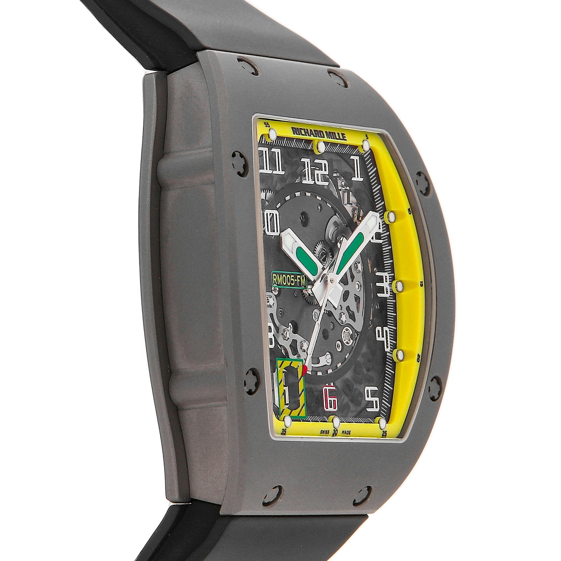 Pre Owned Richard Mille RM 005 Felipe Massa Limited Edition RM005