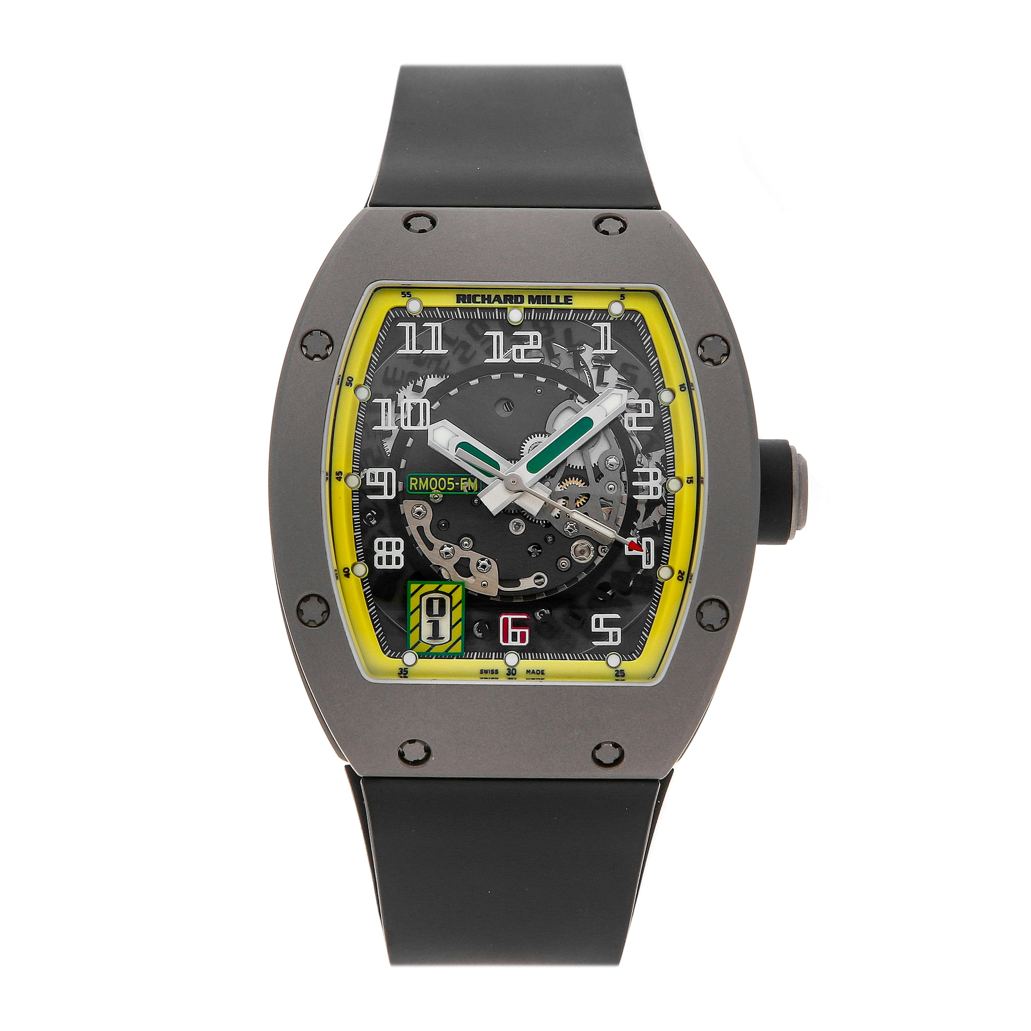 Pre Owned Richard Mille RM 005 Felipe Massa Limited Edition RM005