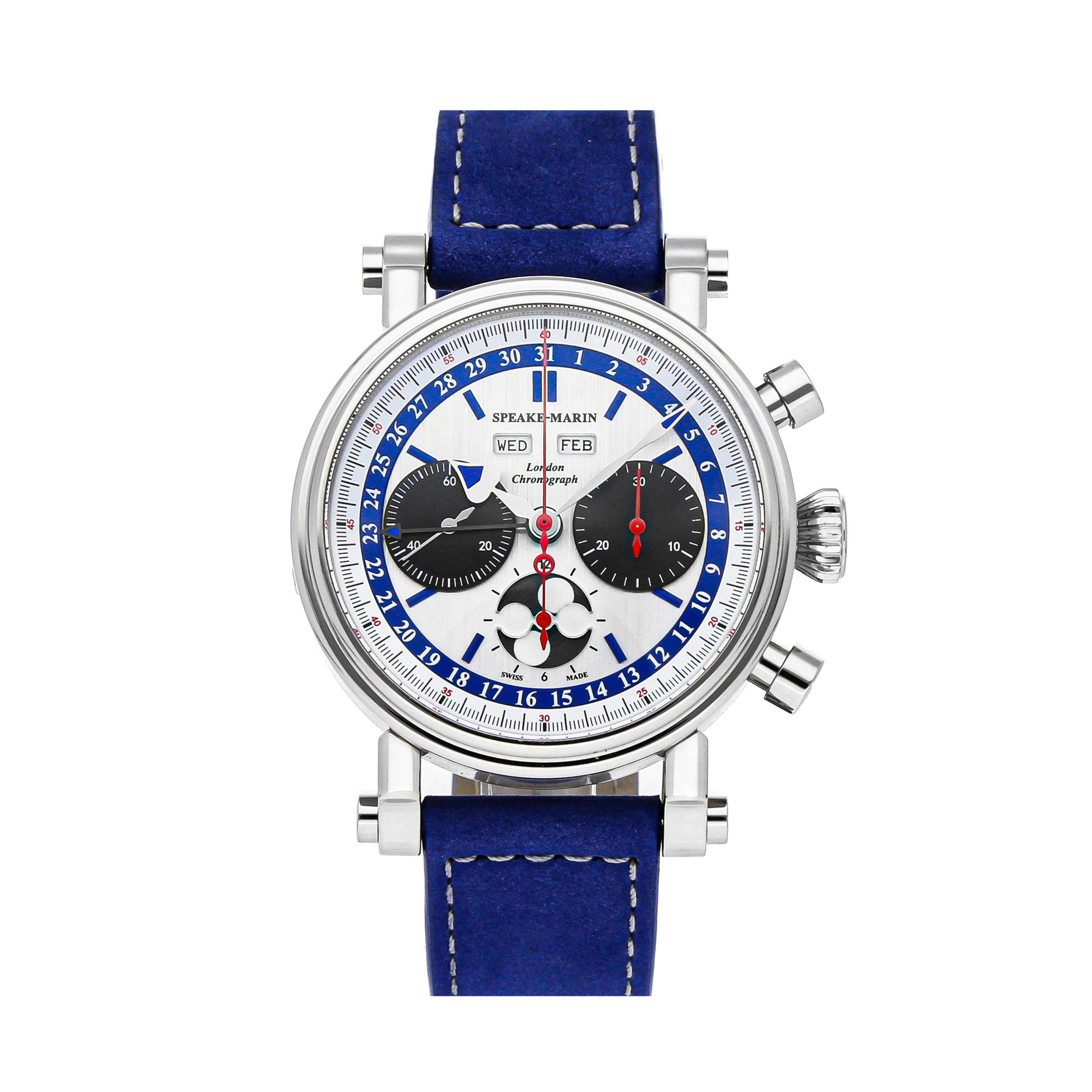 Pre Owned Speake Marin London Chronograph Triple Date Limited