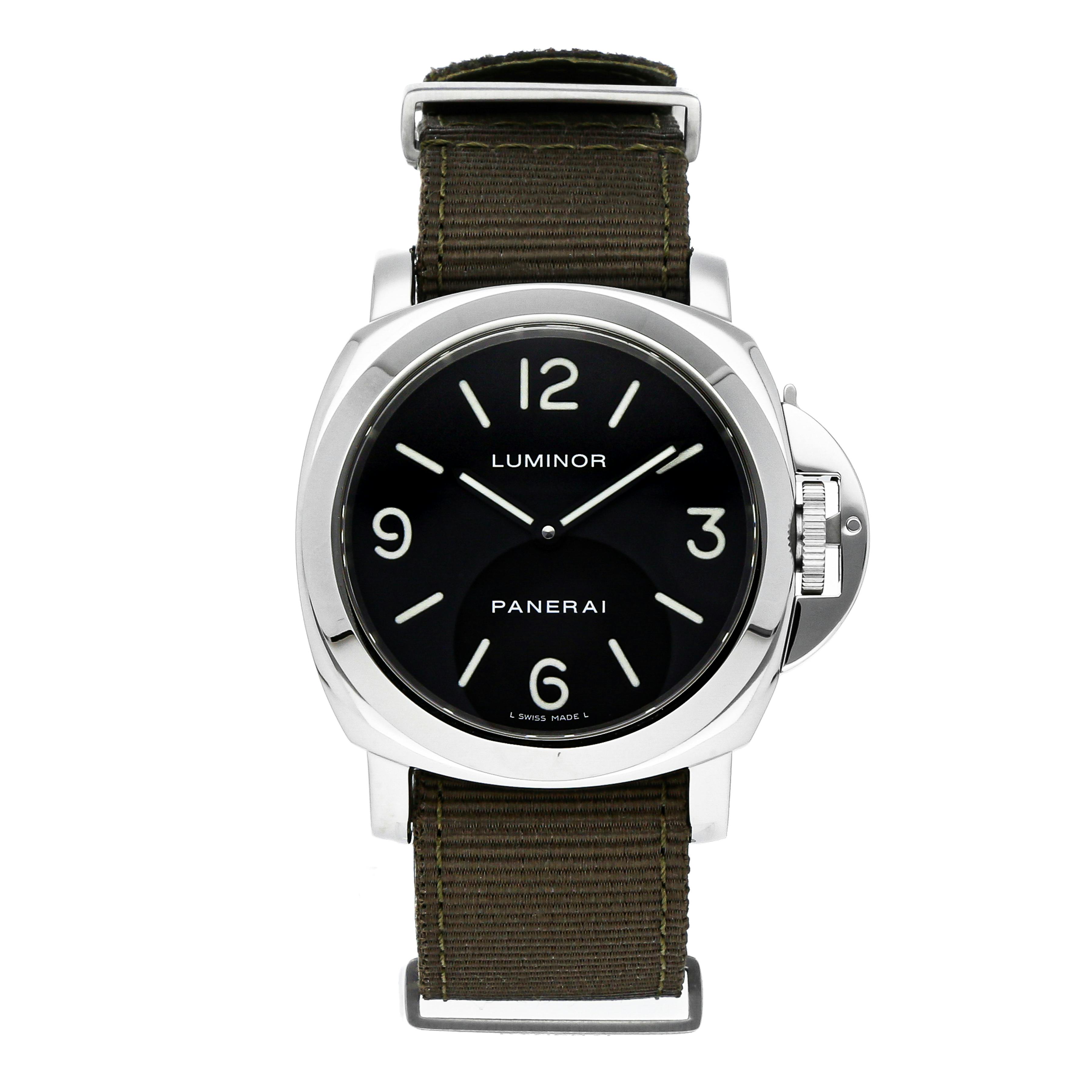 Pre Owned Panerai Luminor Base PAM 002 WatchBox