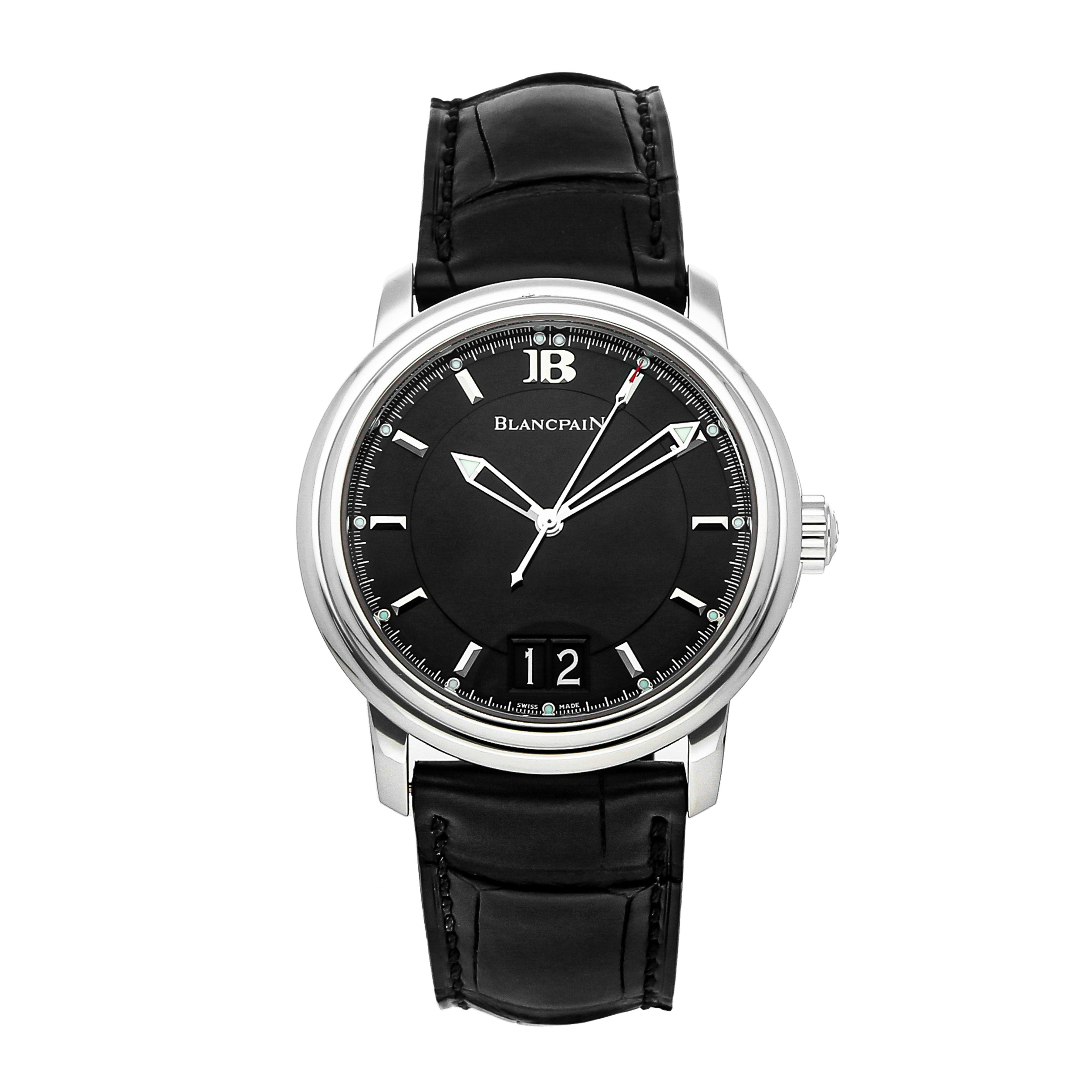 Pre Owned Blancpain Leman Big Date Ultra Slim 2850 1130 53