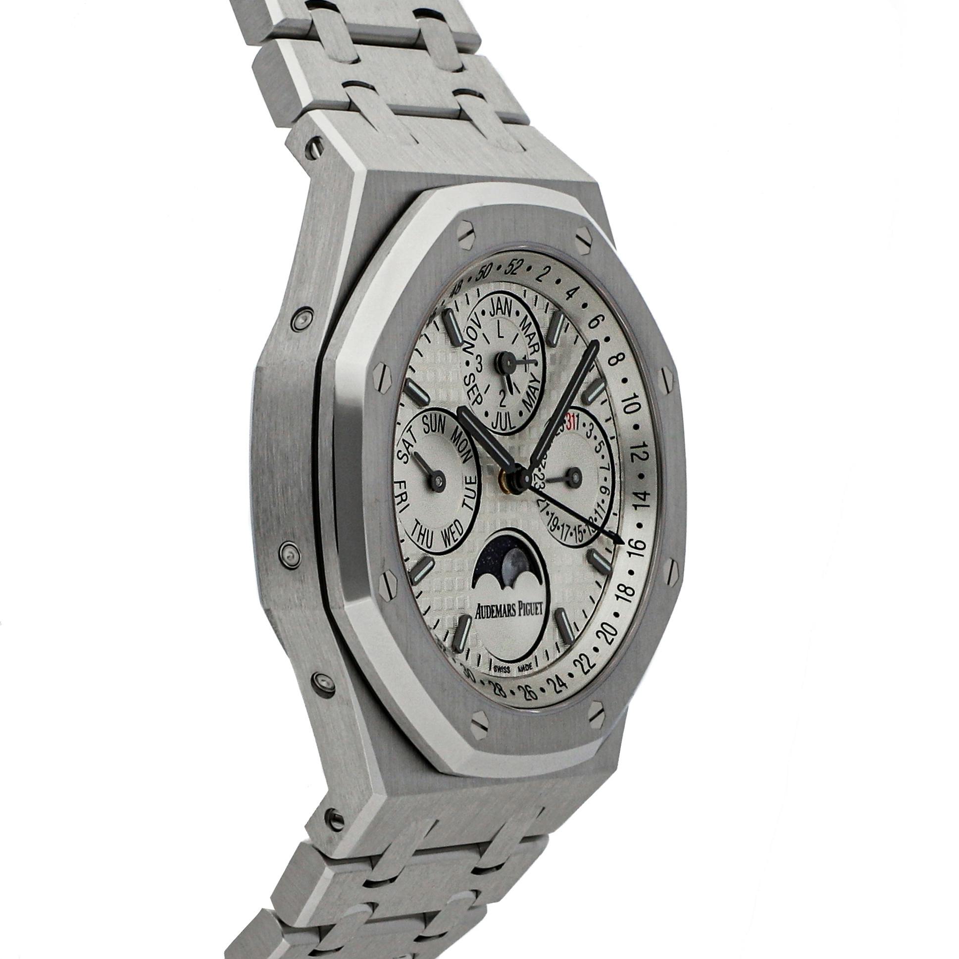 Pre Owned Audemars Piguet Royal Oak Perpetual Calendar 26574ST.OO