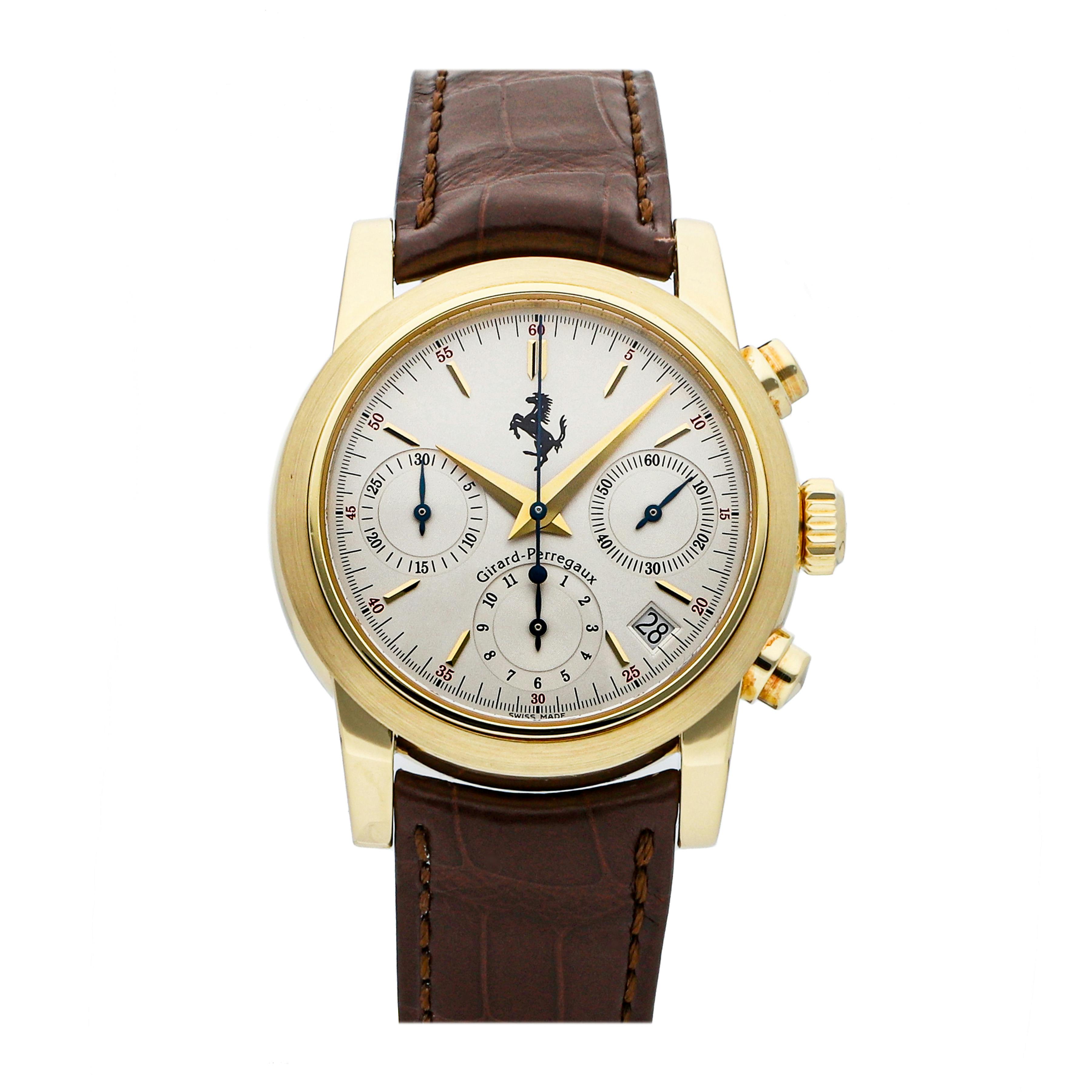 Girard perregaux 8020 ferrari chronograph clearance automatic