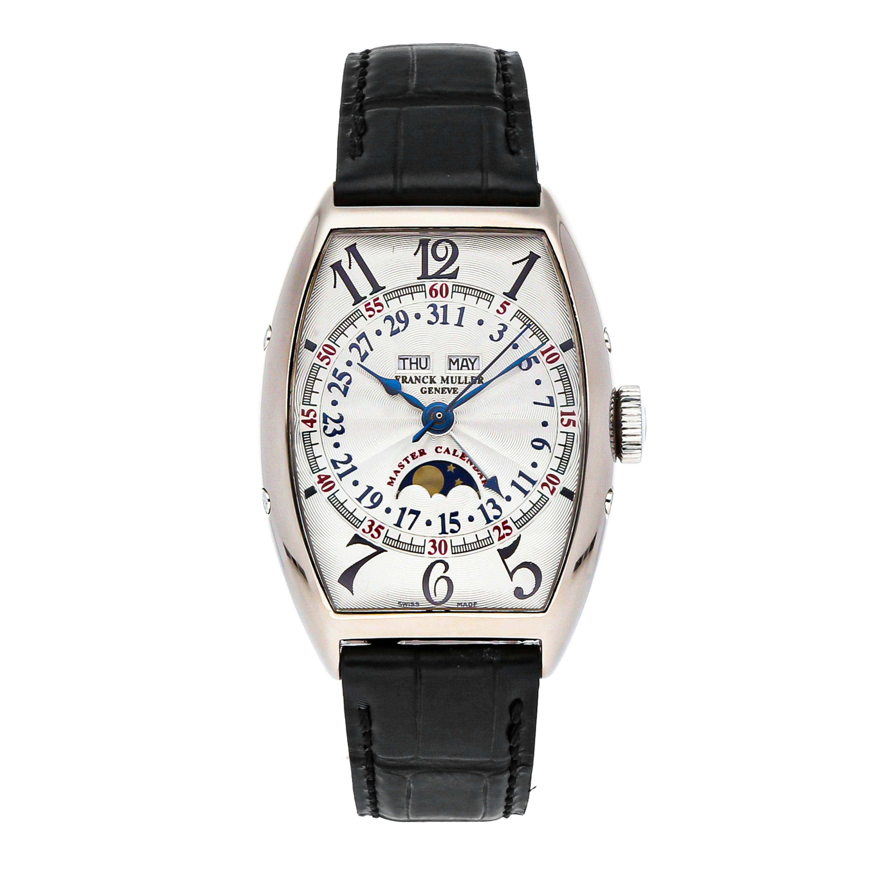 Pre Owned Franck Muller Master Calendar Moon Phase 5850MCLWGE