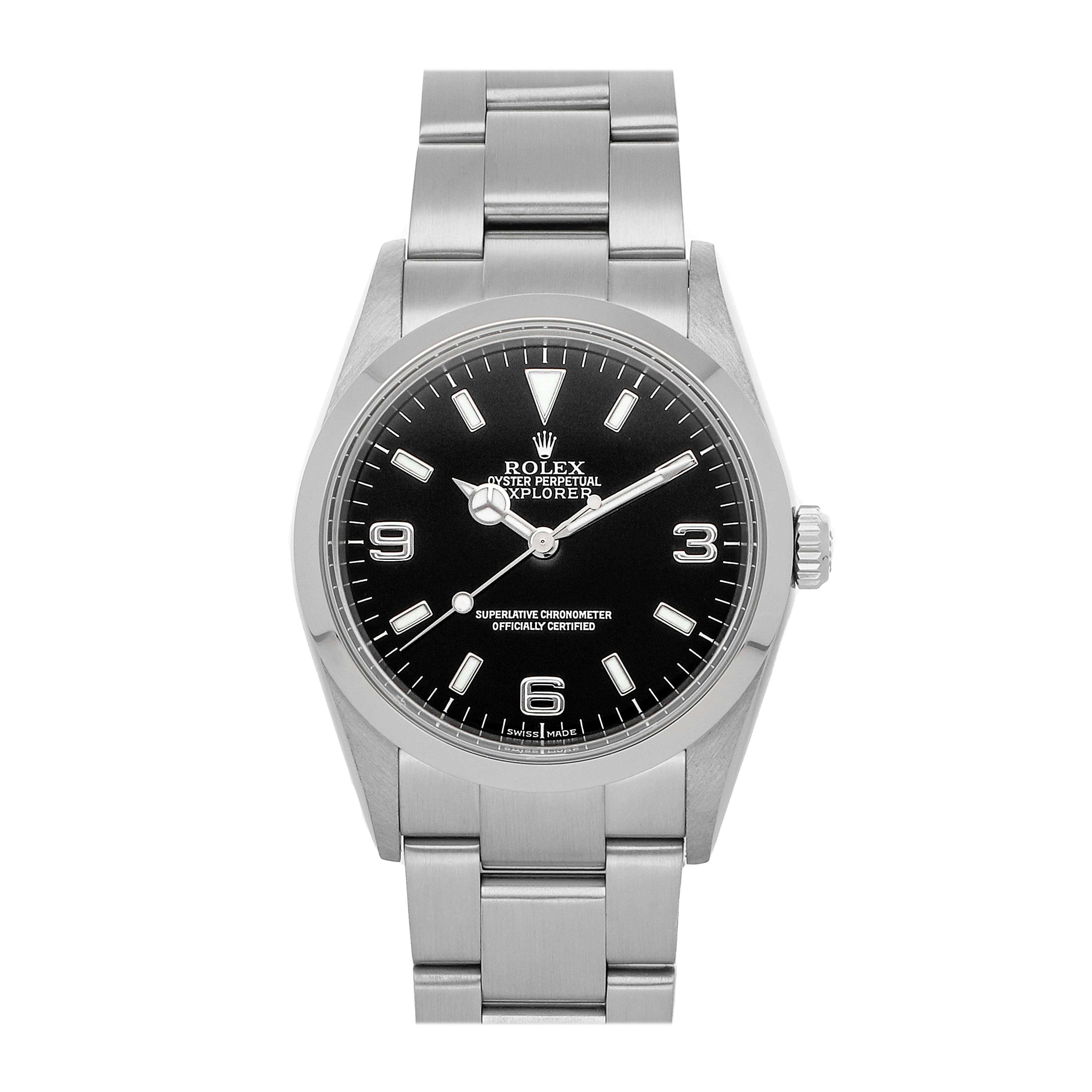 rolex explorer 1 pre owned