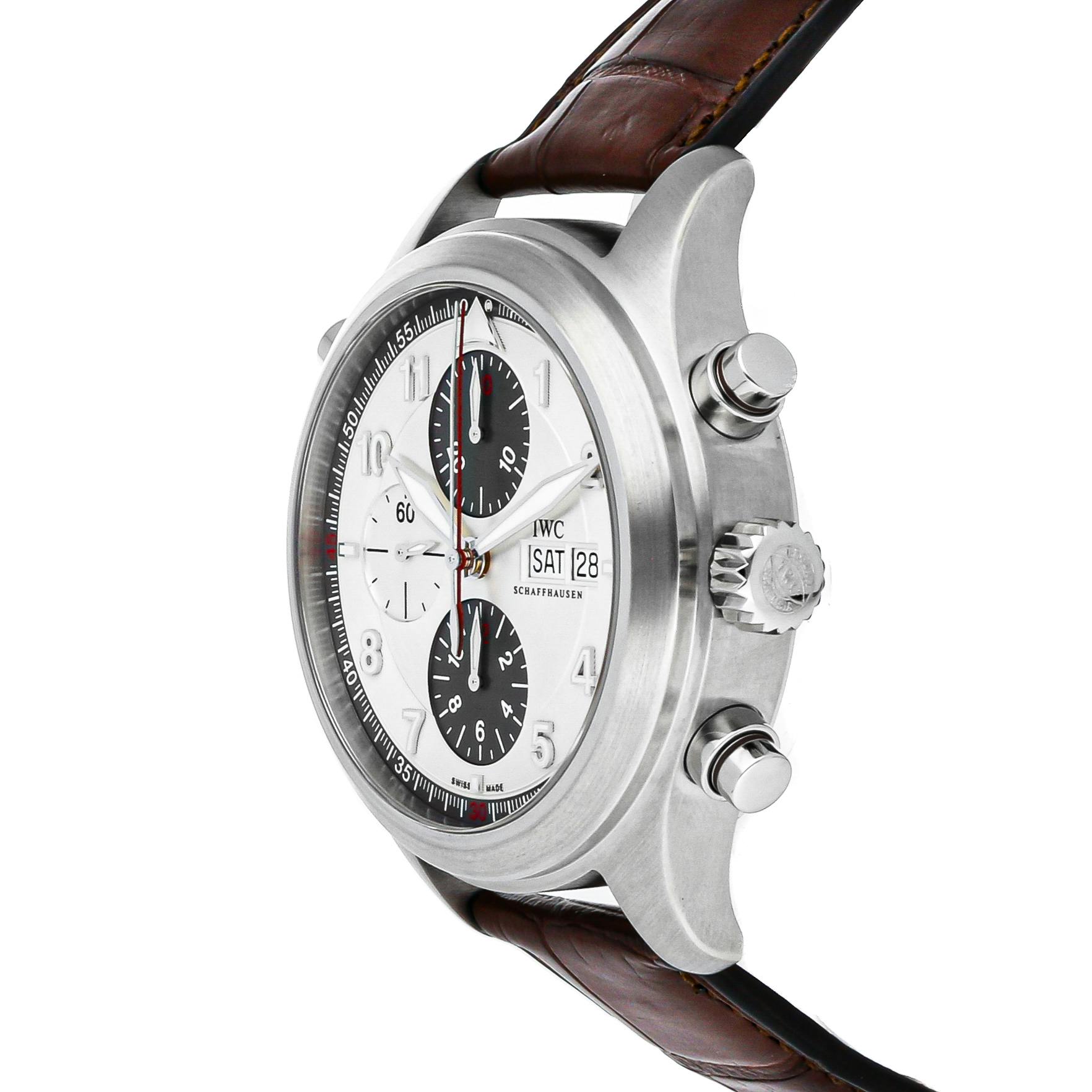 Double chronograph outlet watch