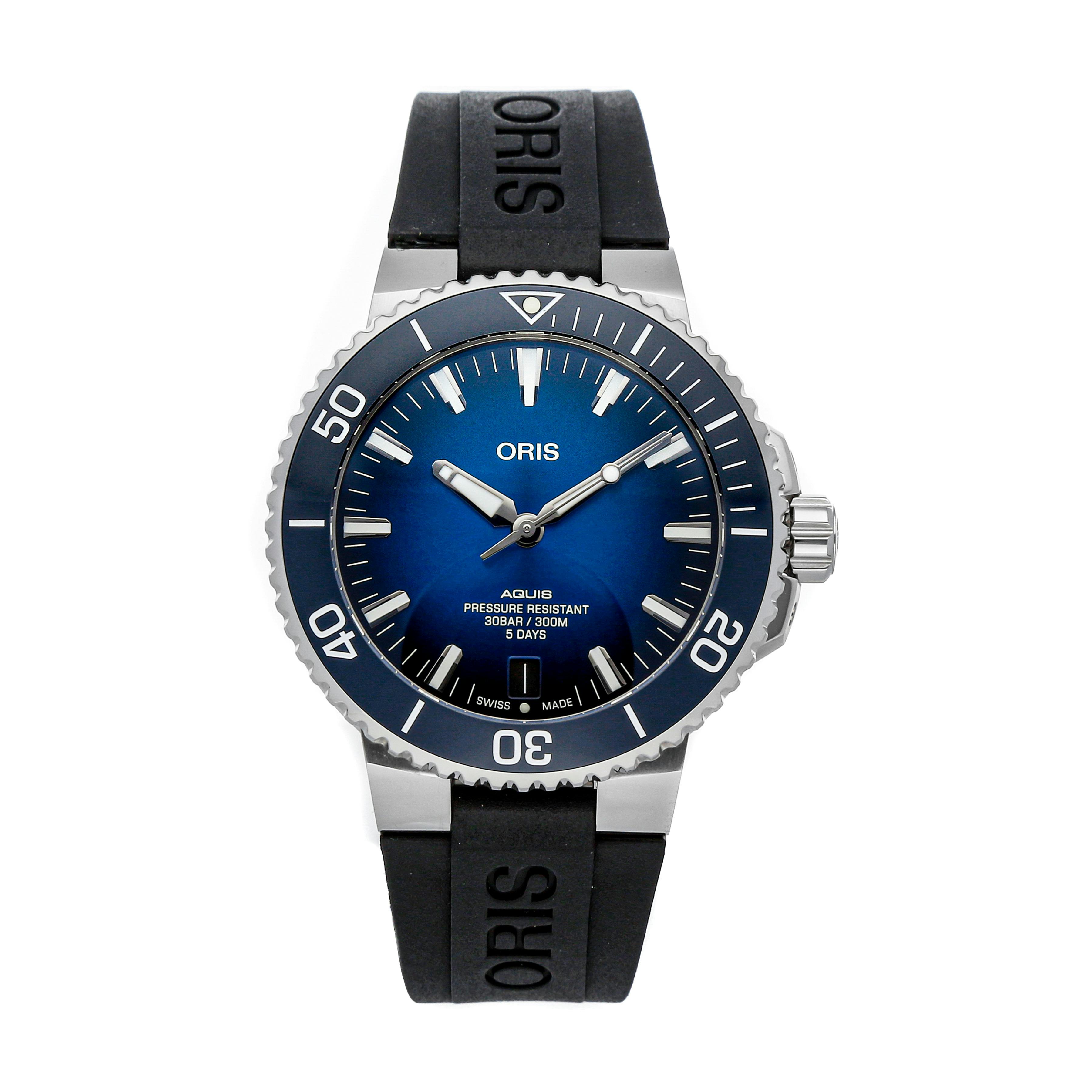 Pre Owned Oris Aquis Date Calibre 400 01 400 7763 4135 07 4 24