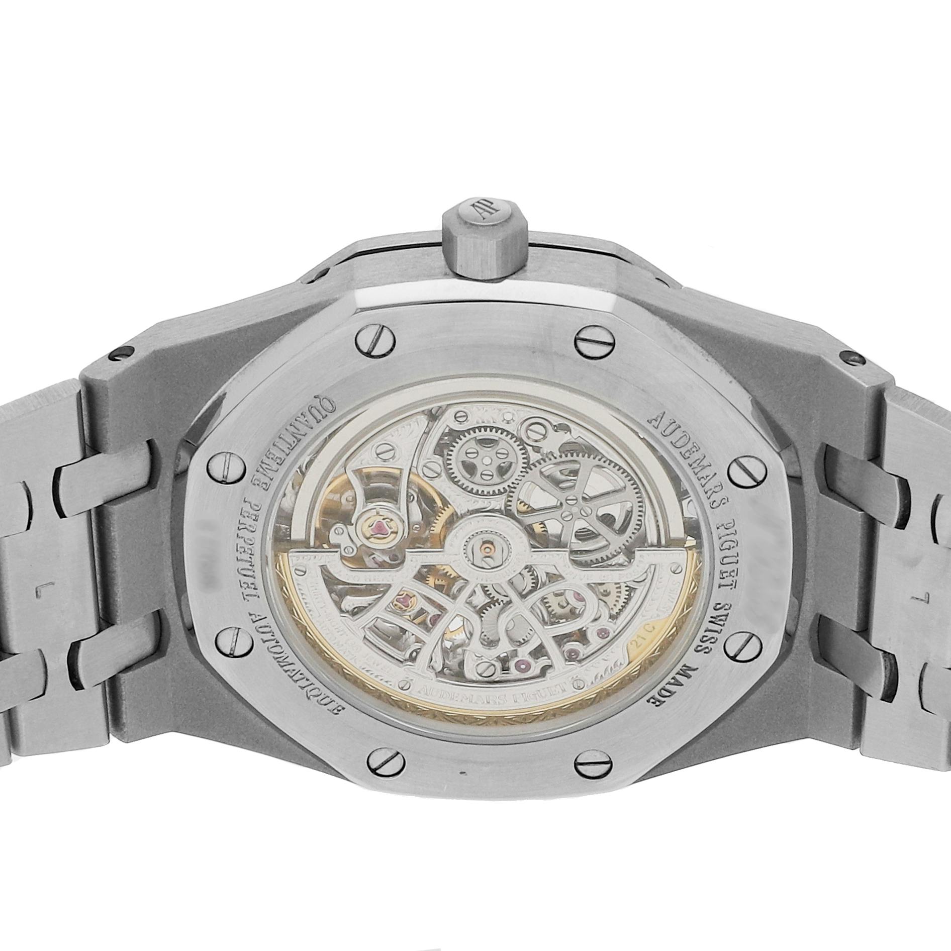 Pre Owned Audemars Piguet Royal Oak Perpetual Calendar 25829ST.OO