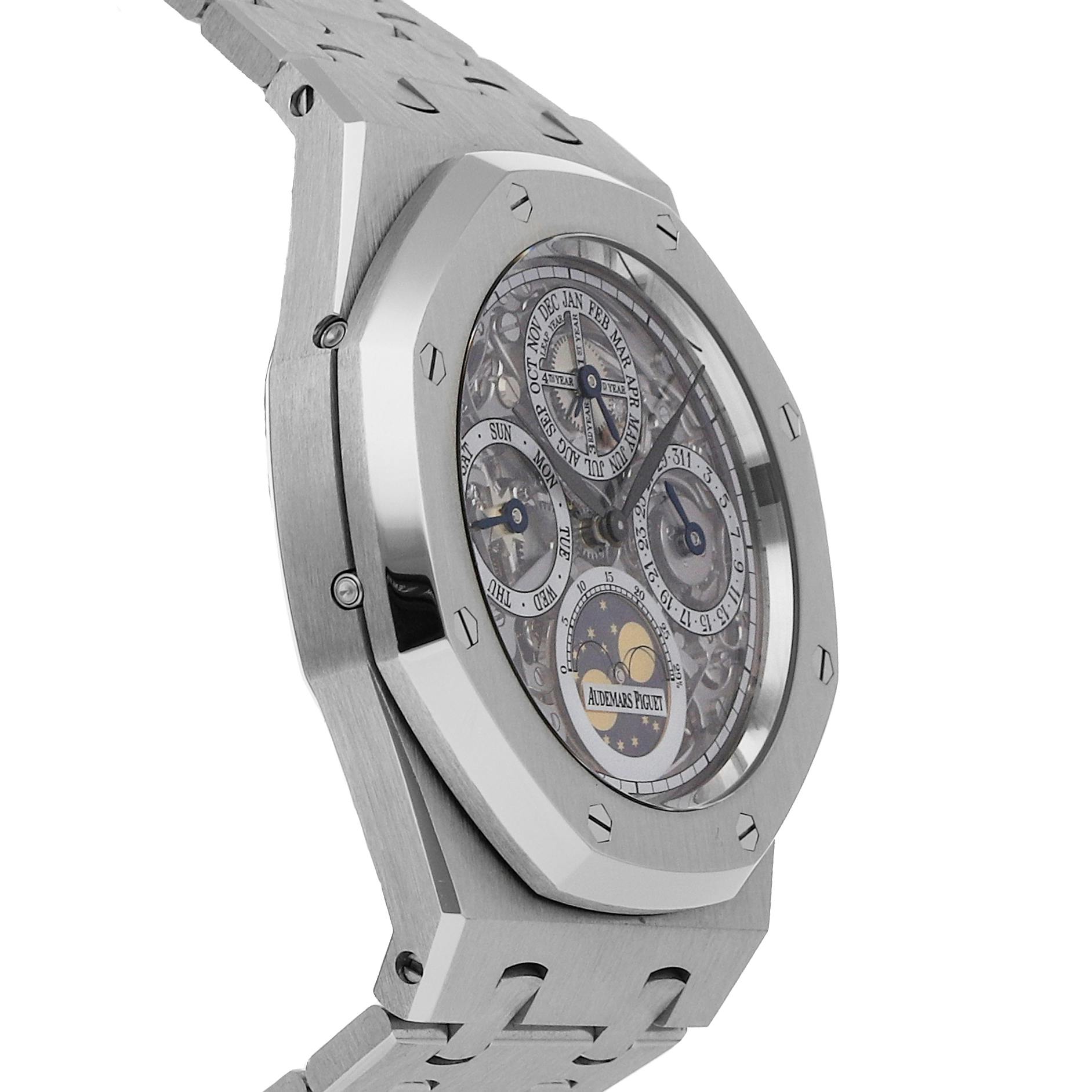 Pre Owned Audemars Piguet Royal Oak Perpetual Calendar 25829ST.OO