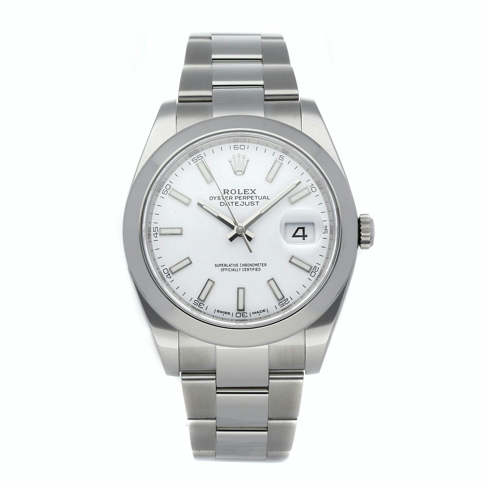 second hand rolex datejust mens